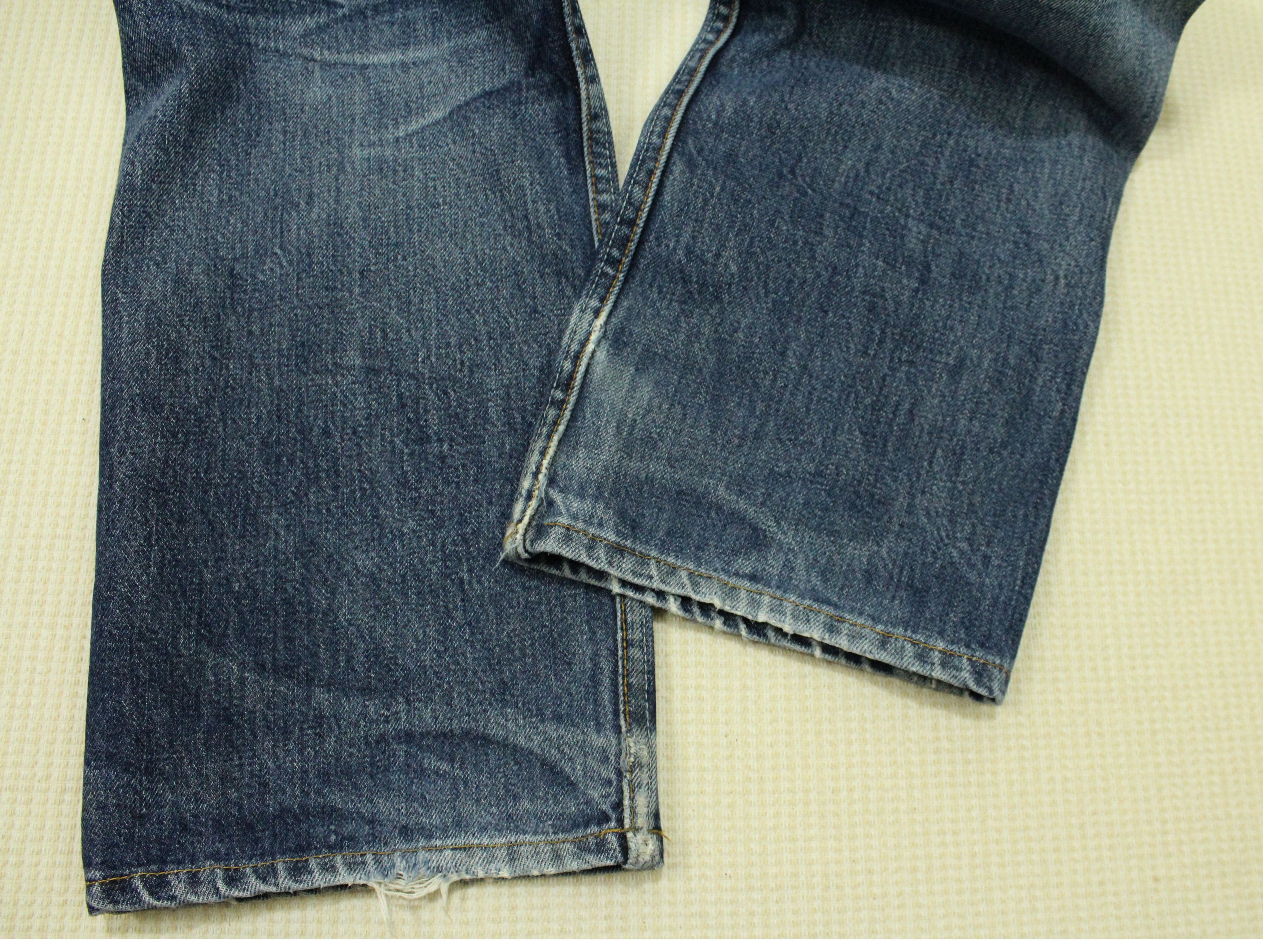 Levi's Vintage 90s LEVIS 501xx Jeans Distressed Denim Grunge 1999 Size US 32 / EU 48 - 15 Thumbnail