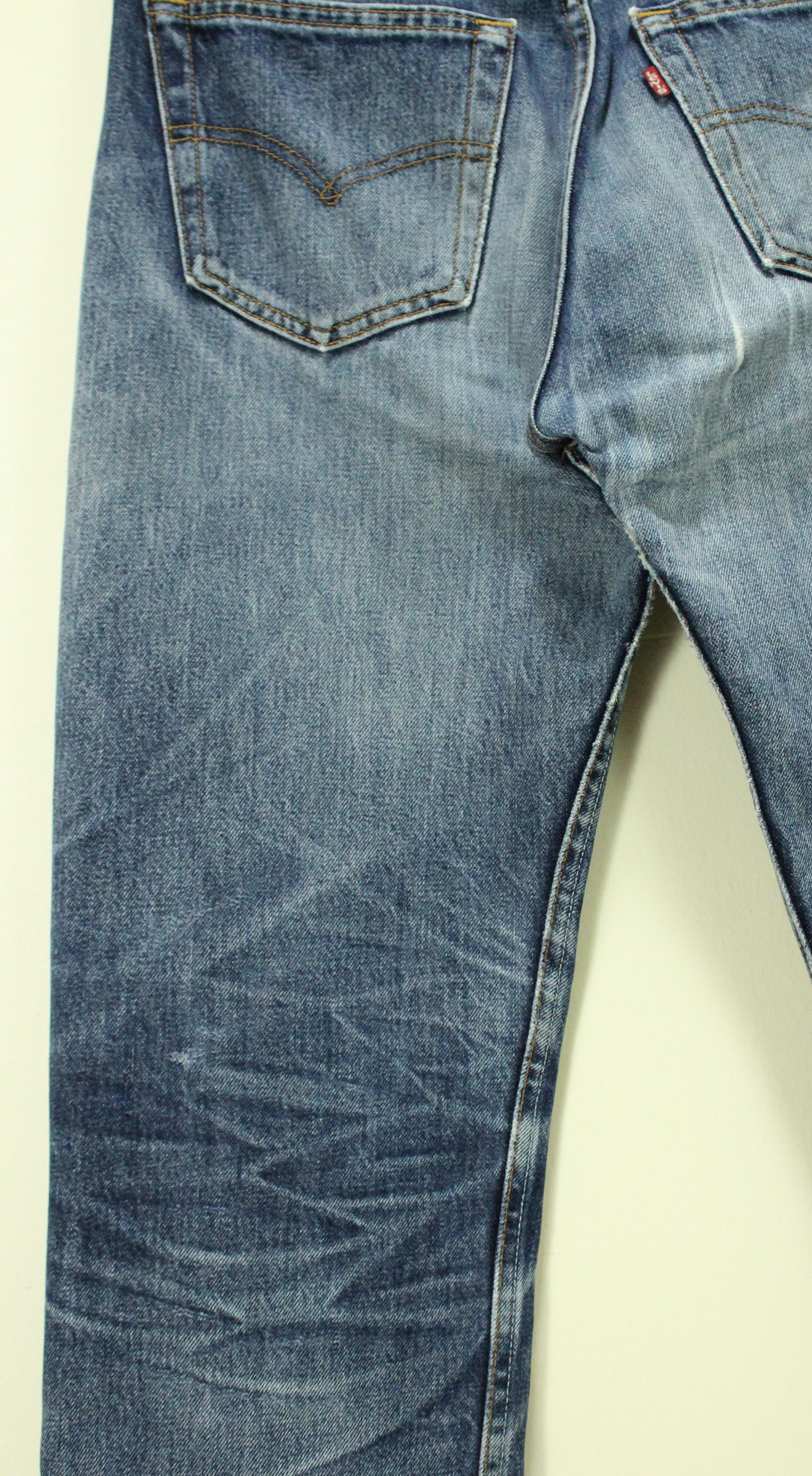 Levi's Vintage 90s LEVIS 501xx Jeans Distressed Denim Grunge 1999 Size US 32 / EU 48 - 13 Thumbnail