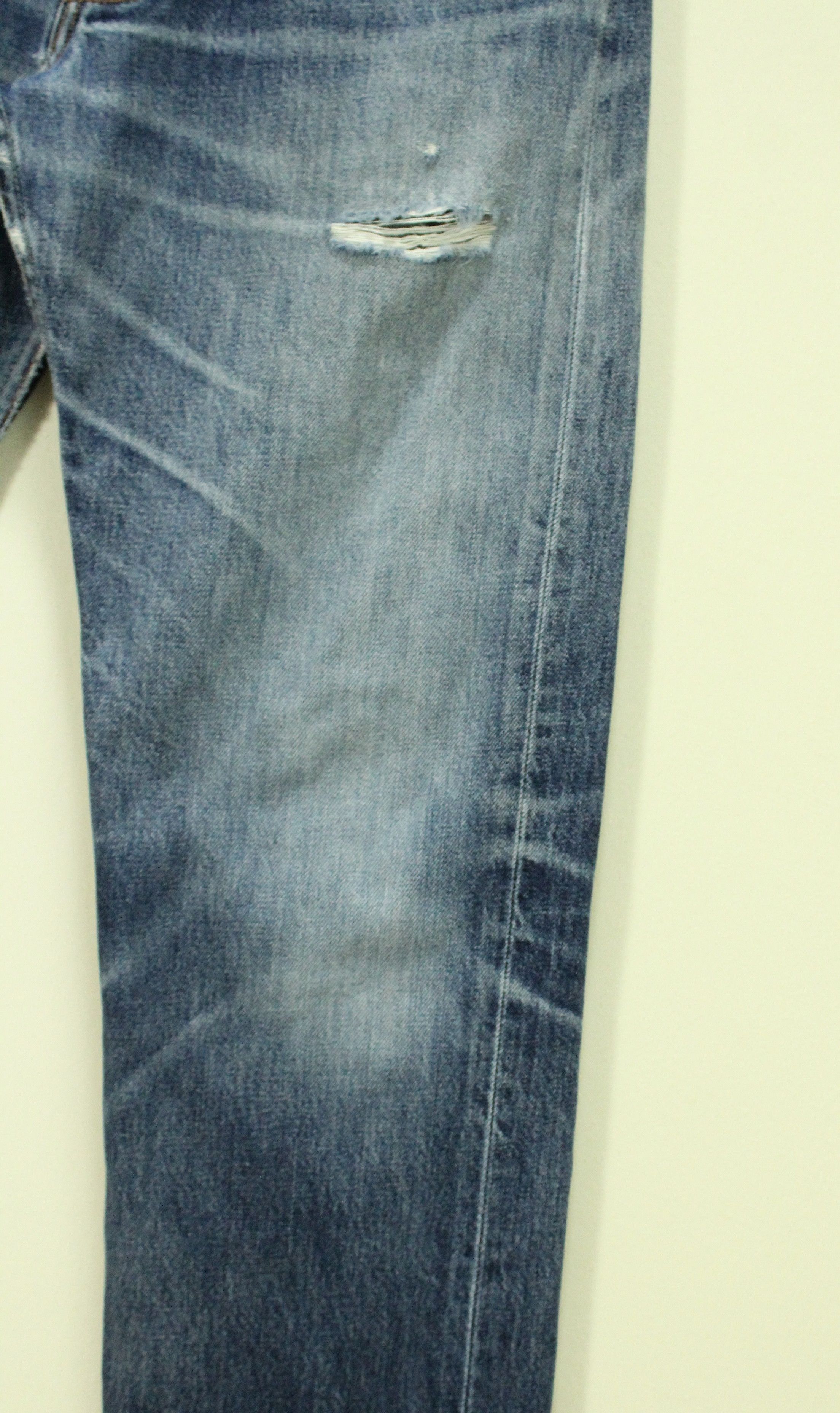 Levi's Vintage 90s LEVIS 501xx Jeans Distressed Denim Grunge 1999 Size US 32 / EU 48 - 5 Thumbnail