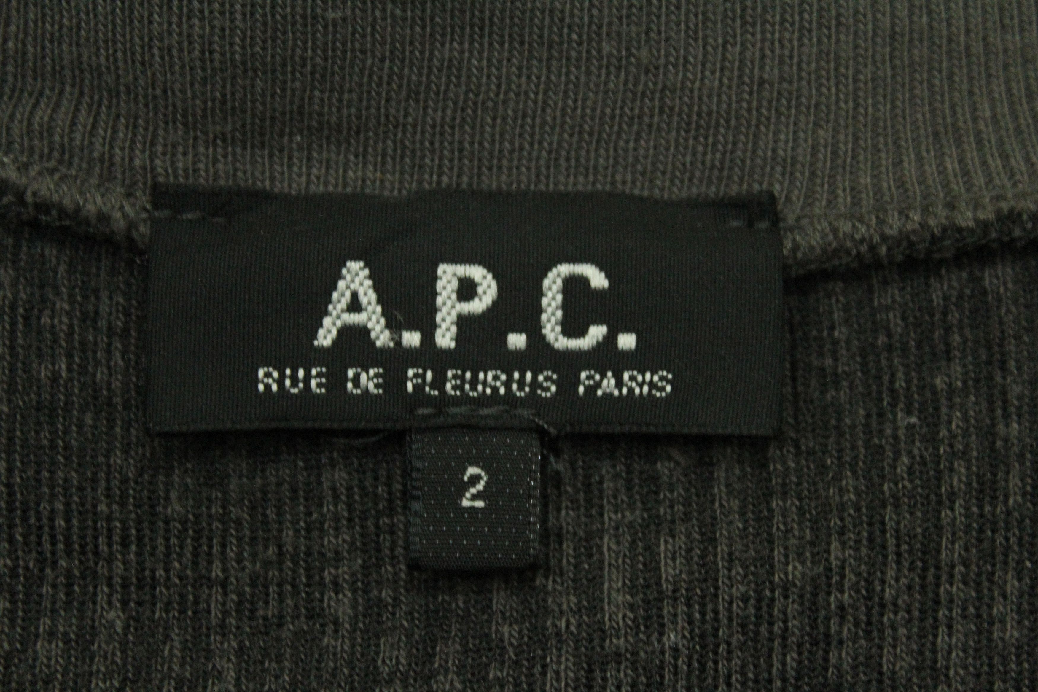 A.P.C. A.P.C Jumper Pullover Velour Velvet Made in France Size US M / EU 48-50 / 2 - 5 Thumbnail