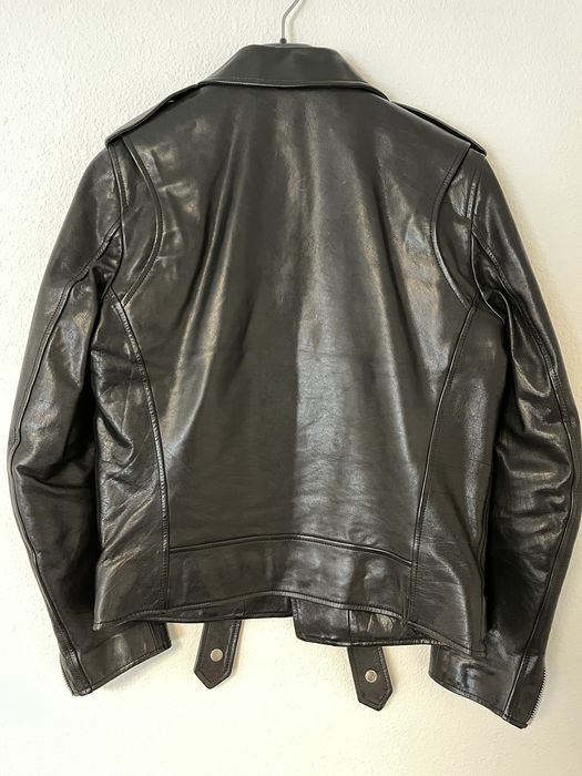 Saint Laurent Paris RARE VARIANT SS14 leather riders jacket | Grailed