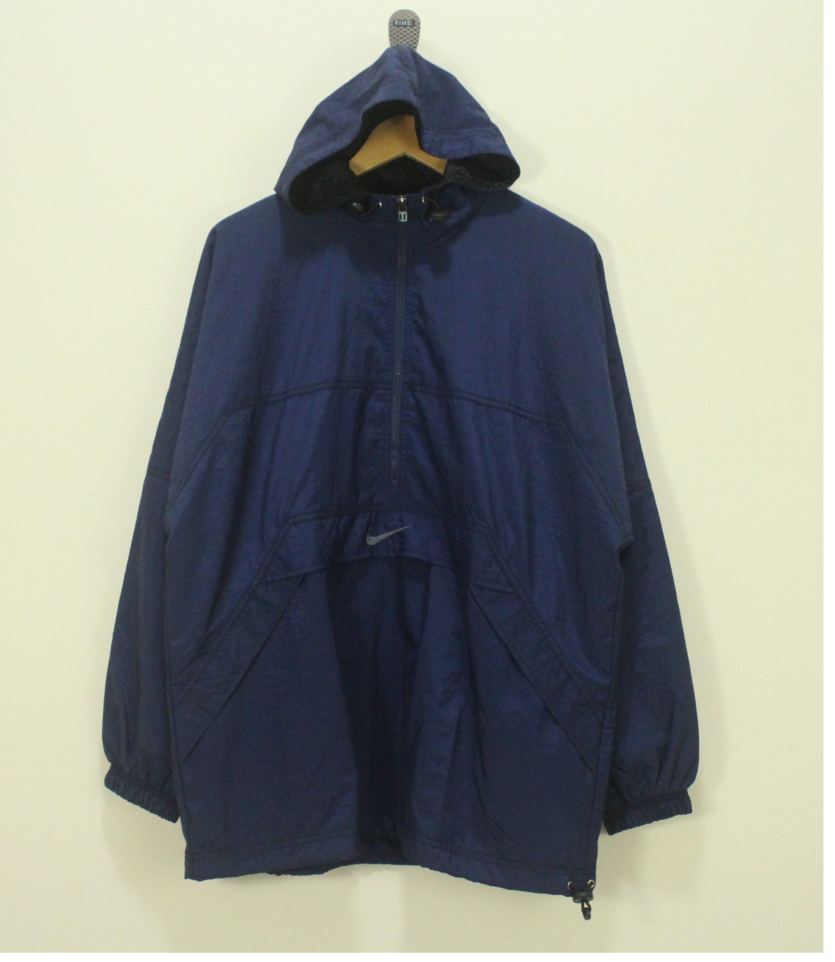 Nike NIKE Anorak Windbreaker Pullover Oversize Embroidery Logo Size US S / EU 44-46 / 1 - 1 Thumbnail