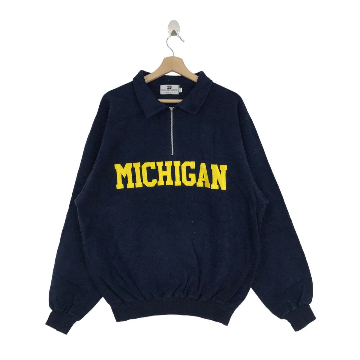 Vintage Vintage MICHIGAN Fleece Jacket Muskoka North Sherpa Size US M / EU 48-50 / 2 - 1 Thumbnail