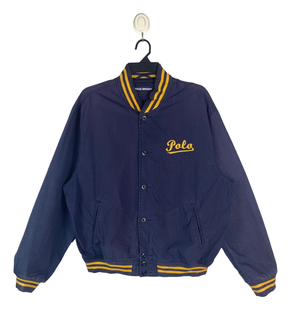 Polo Ralph Lauren × Vintage Vtg 90s POLO SPORT the iconic POLO spell out jacket Size US XL / EU 56 / 4 - 2 Thumbnail