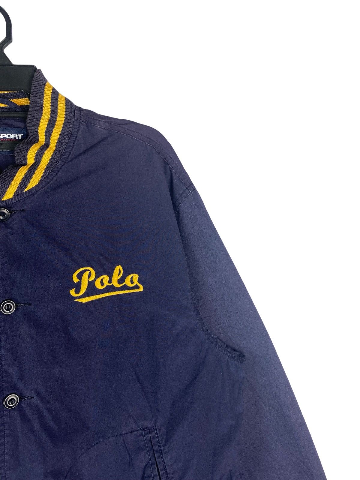 Polo Ralph Lauren × Vintage Vtg 90s POLO SPORT the iconic POLO spell out jacket Size US XL / EU 56 / 4 - 3 Thumbnail