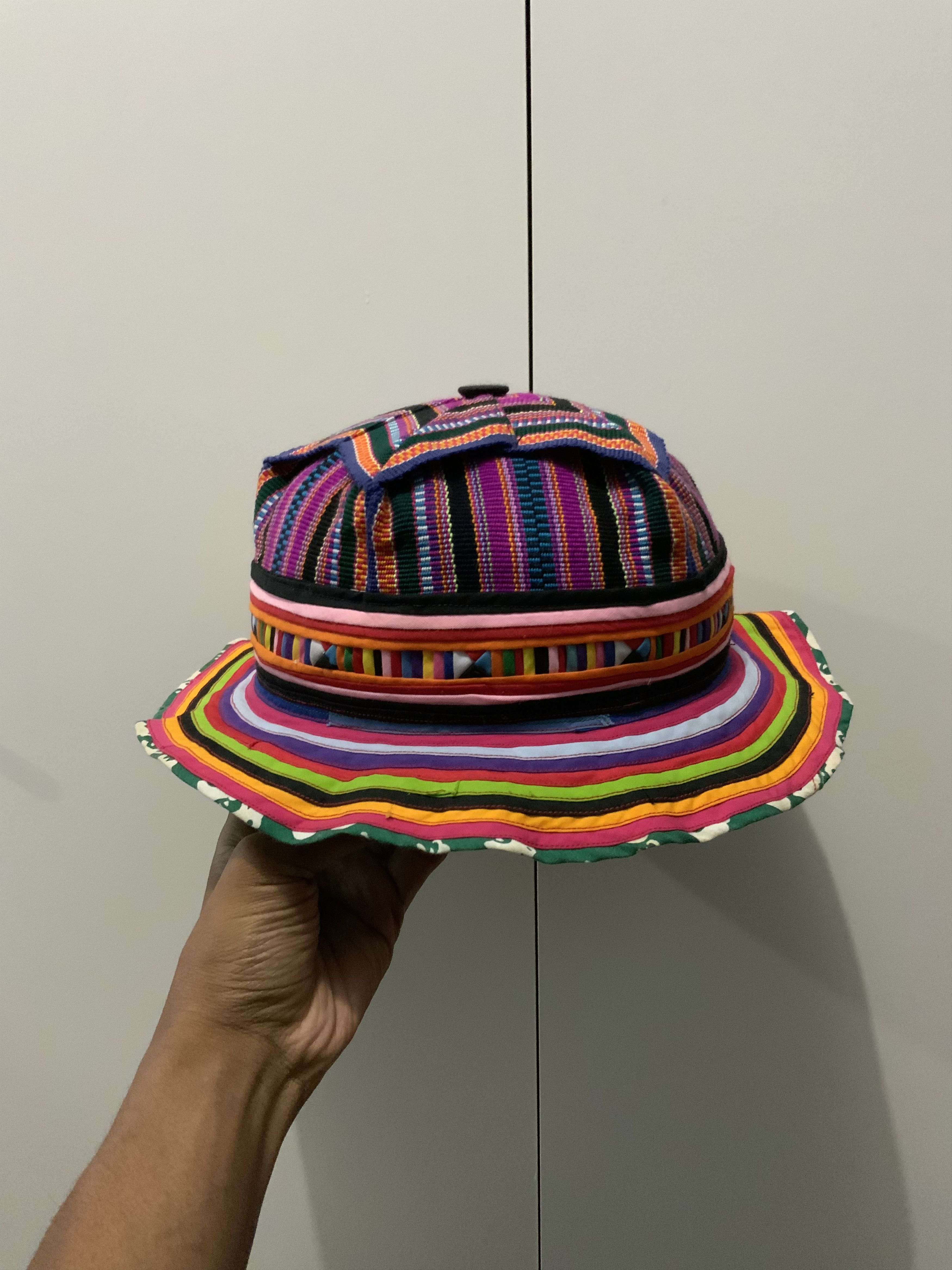 Native × Navajo × Streetwear Multicolor Streetwear Native Navajo Bucket ...