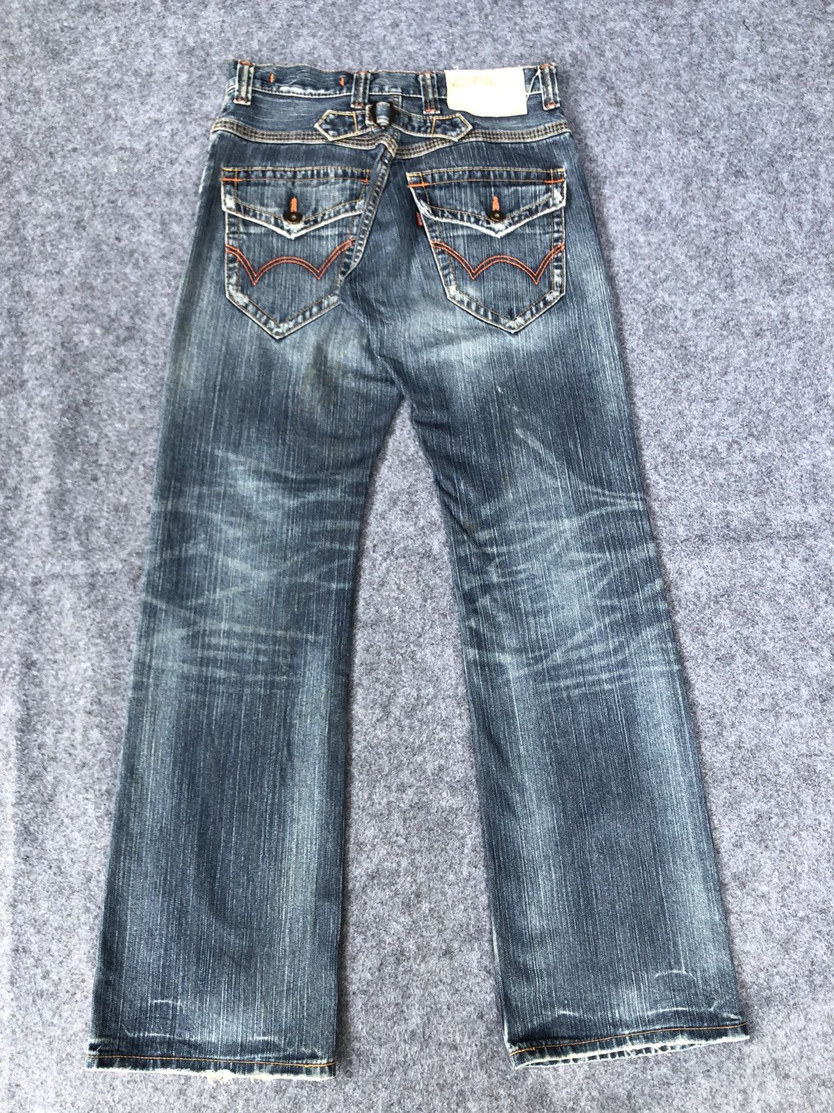 Edwin RARE🔥EDWIN XV-S🔥Exclusive Vintage Bootcut Rusty Jeans Size US 31 - 1 Thumbnail