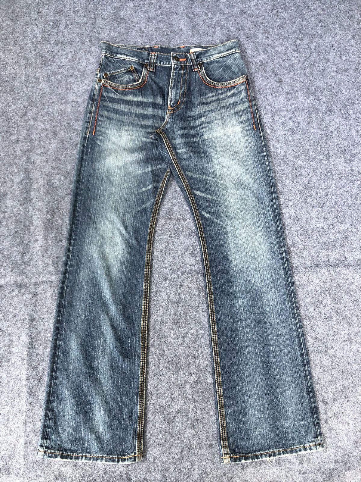 Edwin RARE🔥EDWIN XV-S🔥Exclusive Vintage Bootcut Rusty Jeans Size US 31 - 2 Thumbnail