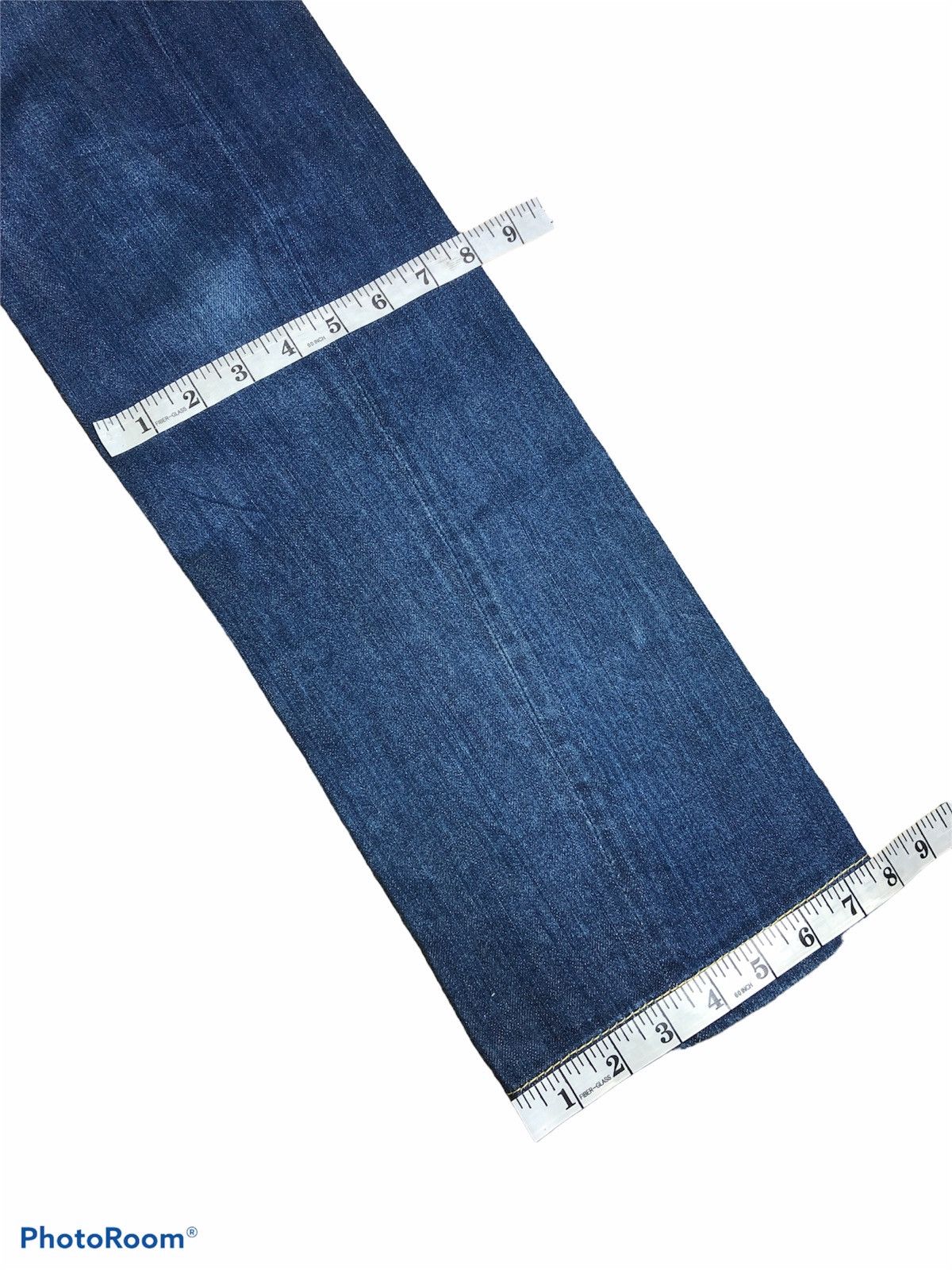 Japanese Brand TWIST⚡️⚡️GUELL MUSTARD TWIST BLUE JEANS Size US 28 / EU 44 - 8 Thumbnail