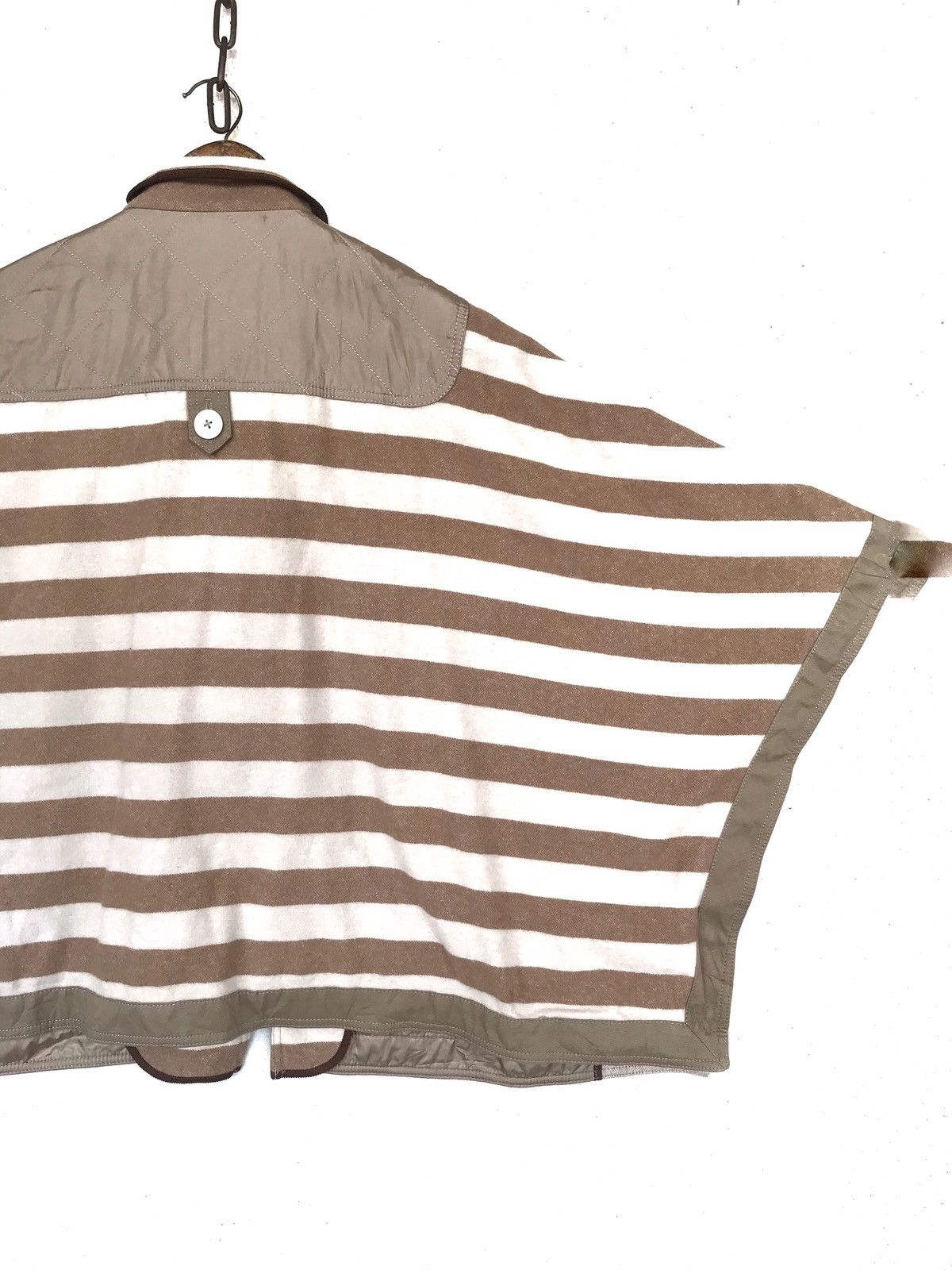 Japanese Brand × Tommy Hilfiger Vintage Tommy Poncho Oversized Stripe Size ONE SIZE - 11 Thumbnail
