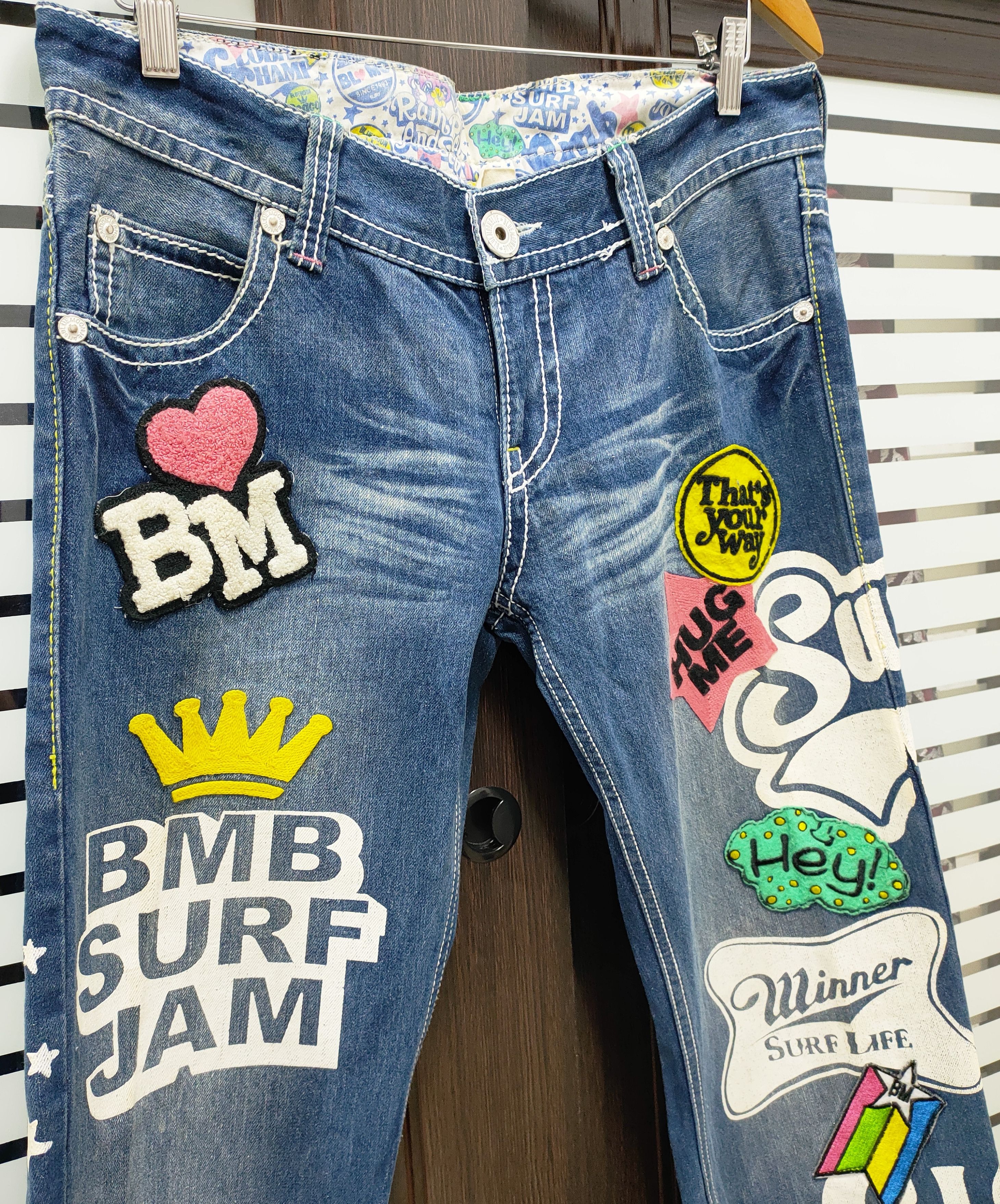 Japanese Brand 💥Japanese Brand Blue Moon Blue Denim💥 Size 34" / US 12 / IT 48 - 1 Thumbnail