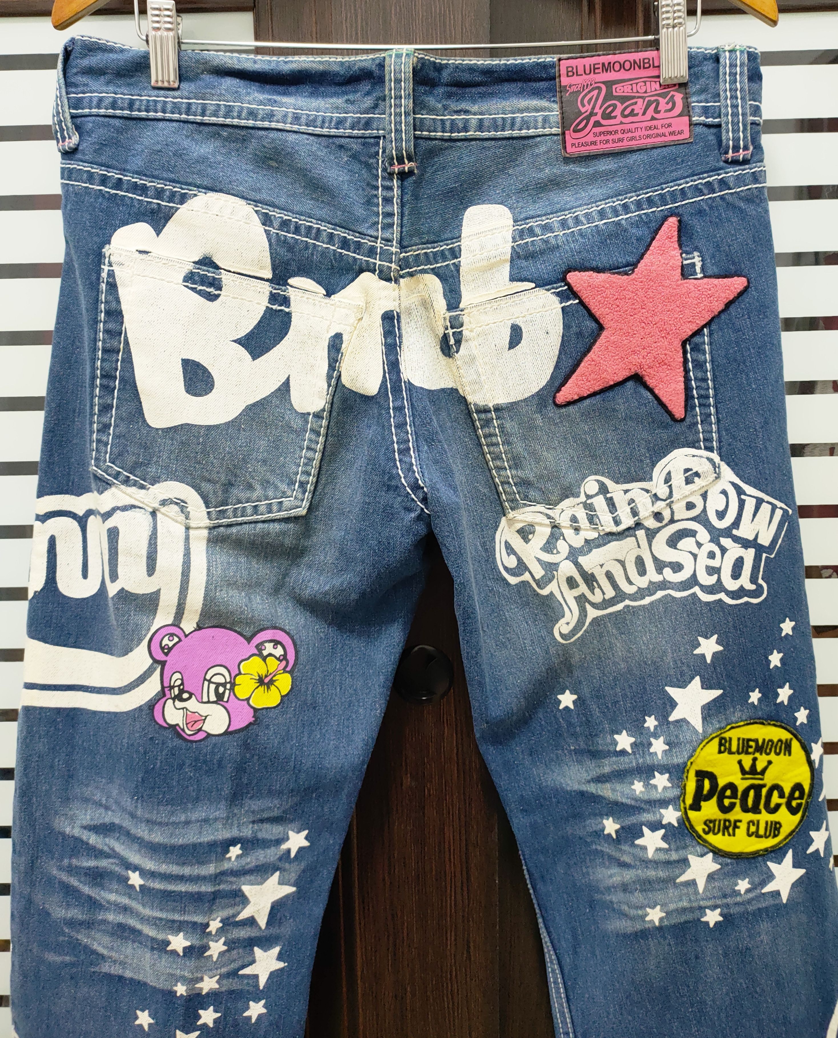Japanese Brand 💥Japanese Brand Blue Moon Blue Denim💥 Size 34" / US 12 / IT 48 - 4 Thumbnail