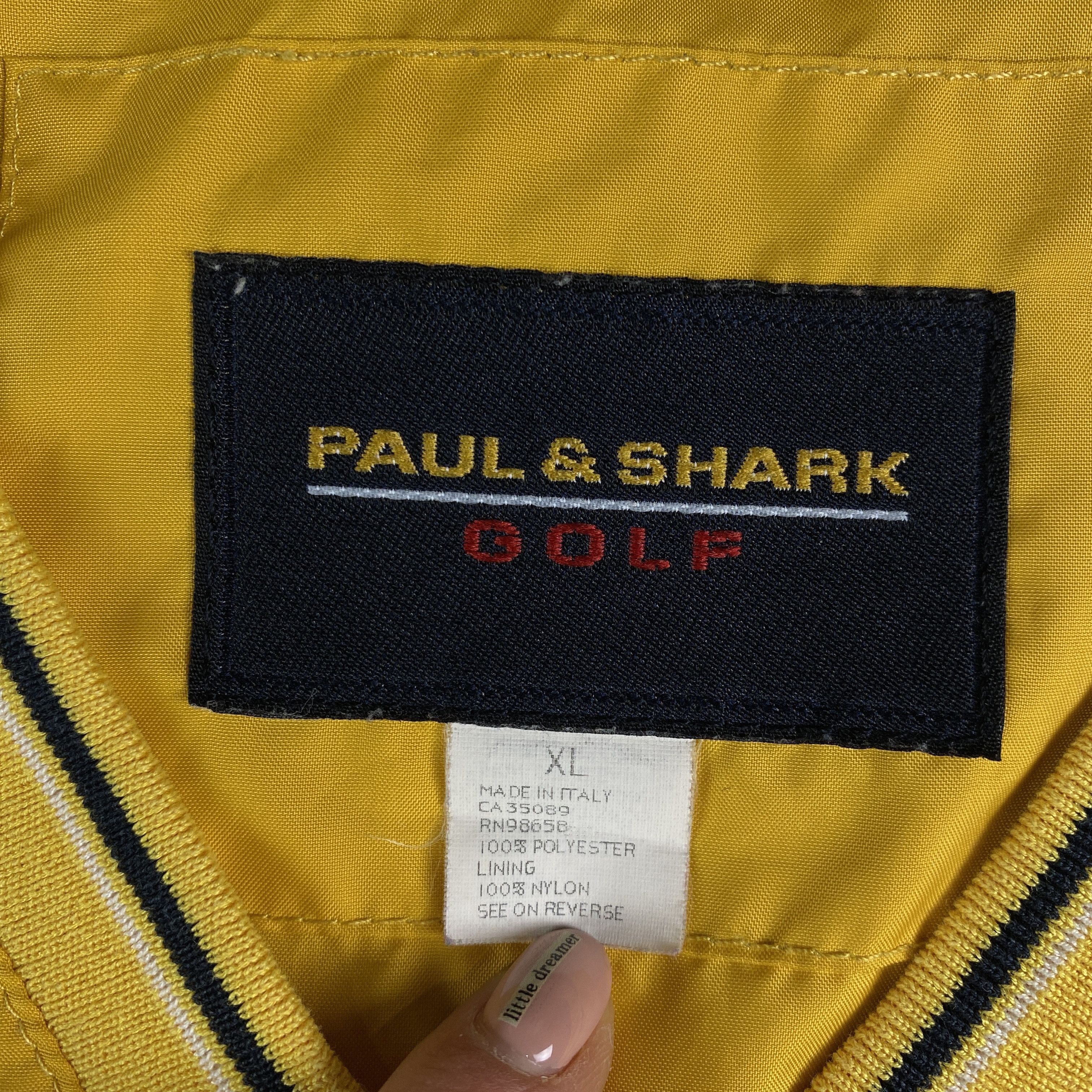 Paul & Shark Mens Paul Shark Golf Jumper Vest Nylon Size XL Size US XL / EU 56 / 4 - 4 Thumbnail