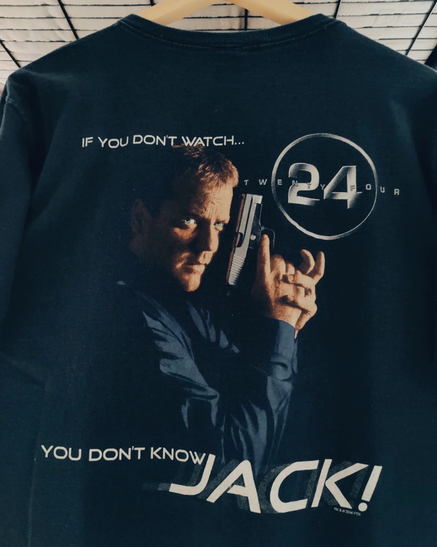 Vintage Jack Bauer - 24 TV Series If You Don't Watch... Size US L / EU 52-54 / 3 - 3 Thumbnail