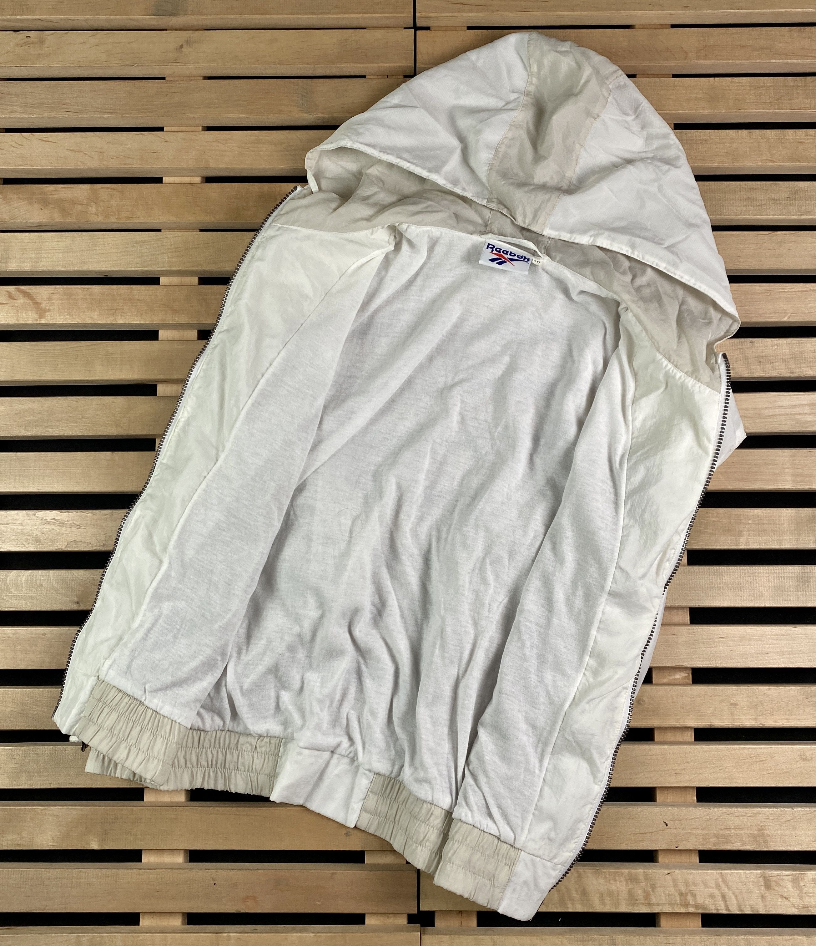 Reebok × Vintage Mens Hooded Jacket Reebok Vintage Size 40 / M Size US M / EU 48-50 / 2 - 6 Thumbnail