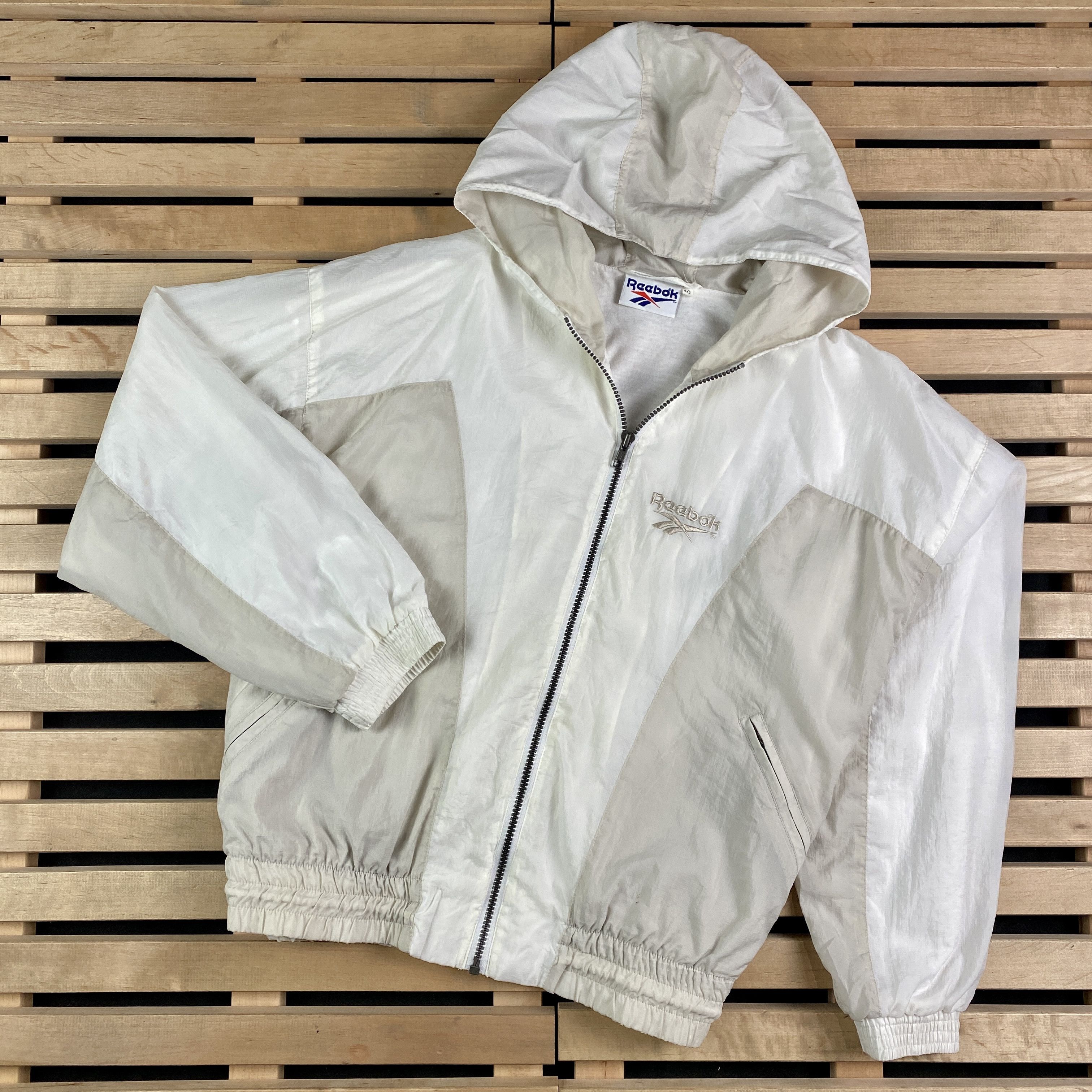 Reebok × Vintage Mens Hooded Jacket Reebok Vintage Size 40 / M Size US M / EU 48-50 / 2 - 1 Thumbnail