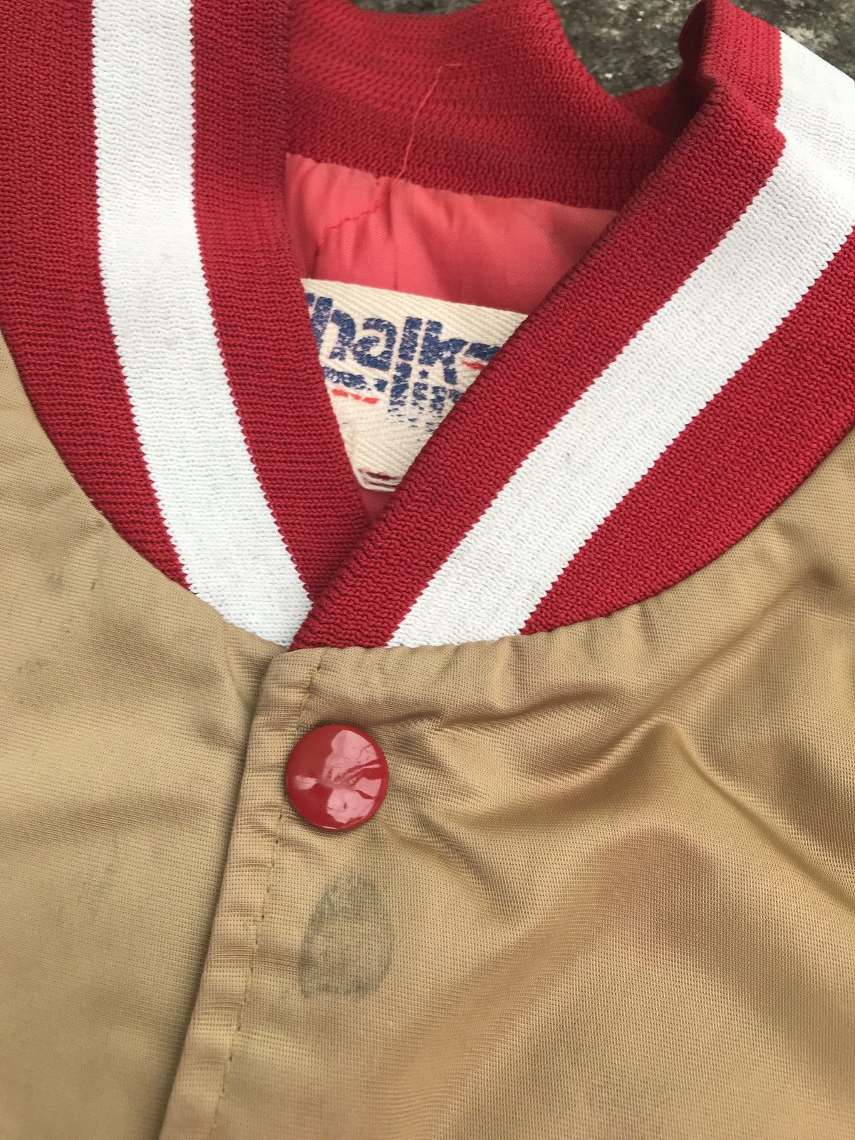 Chalk Line × NFL Vtg rare chalkline 49ers made in usa Size US XL / EU 56 / 4 - 4 Thumbnail