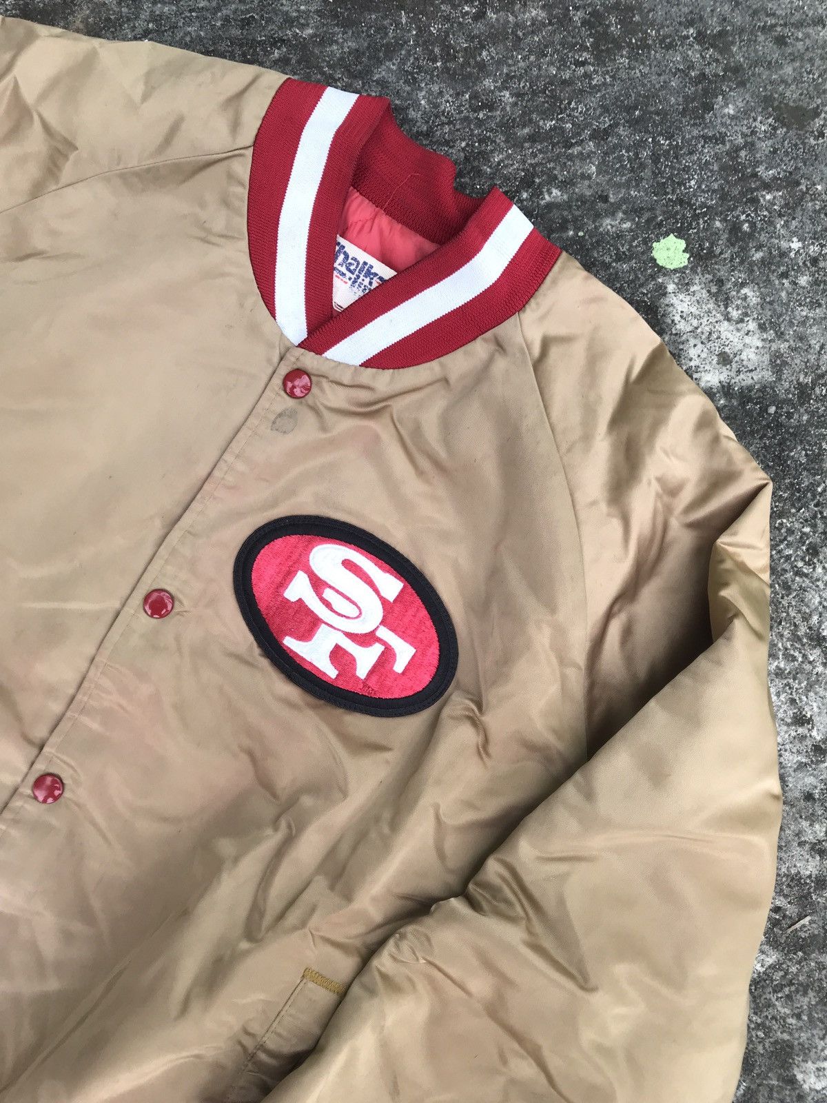 Chalk Line × NFL Vtg rare chalkline 49ers made in usa Size US XL / EU 56 / 4 - 1 Thumbnail