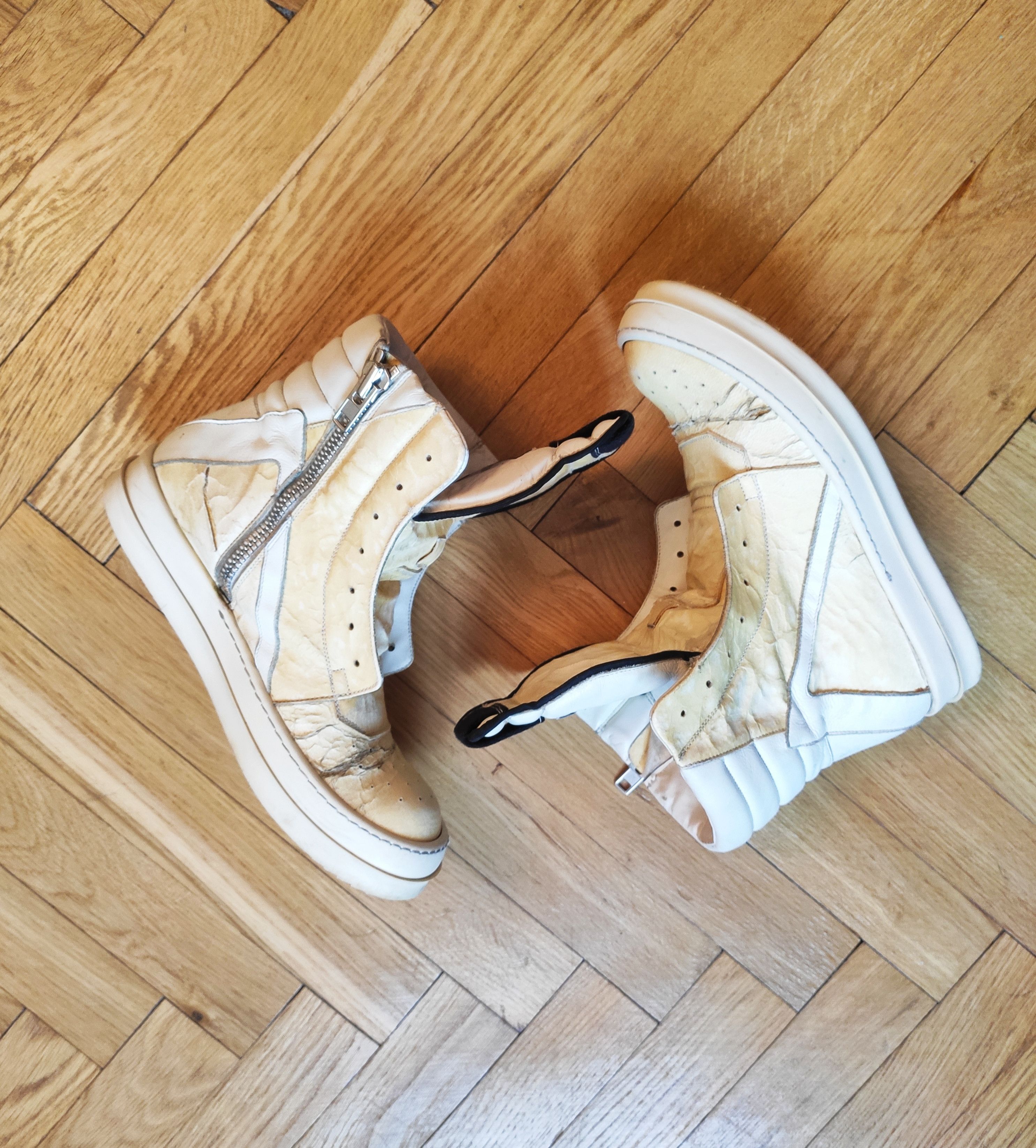 Rick Owens VICIOUS deer skin geos. Size US 7.5 / IT 37.5 - 4 Thumbnail