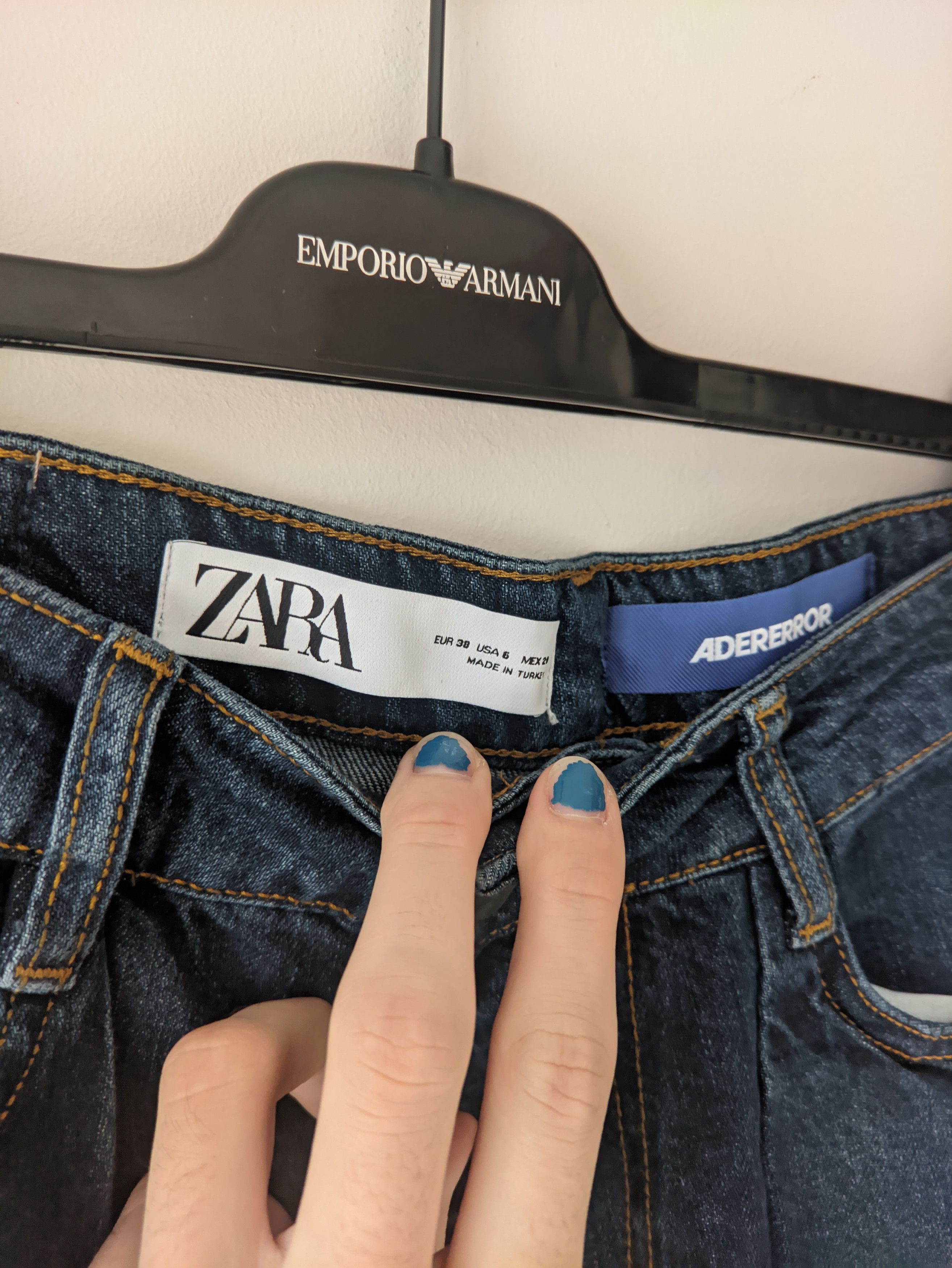 Ader Error × Zara Zara x Ader Error oversize denim jeans Size US 30 / EU 46 - 5 Thumbnail