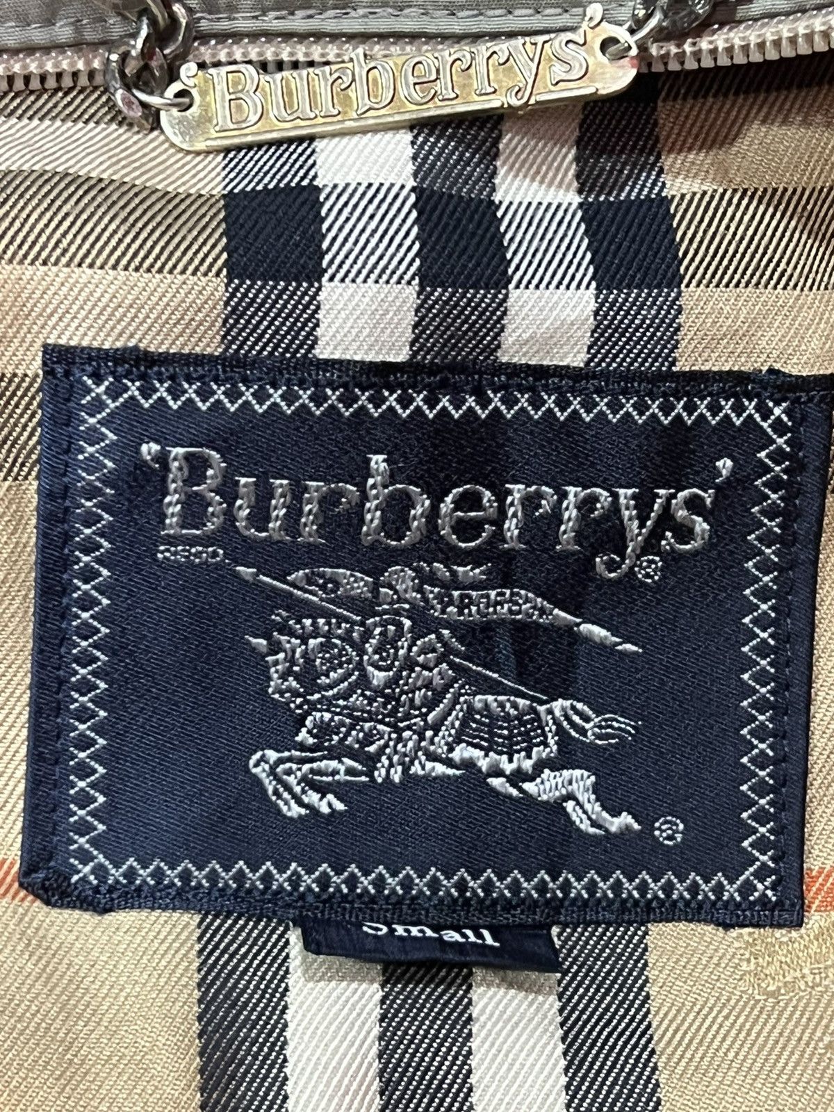 Burberry Mens Jacket Burberry London Full Zip Beige Size small 🔥 Size US S / EU 44-46 / 1 - 9 Thumbnail