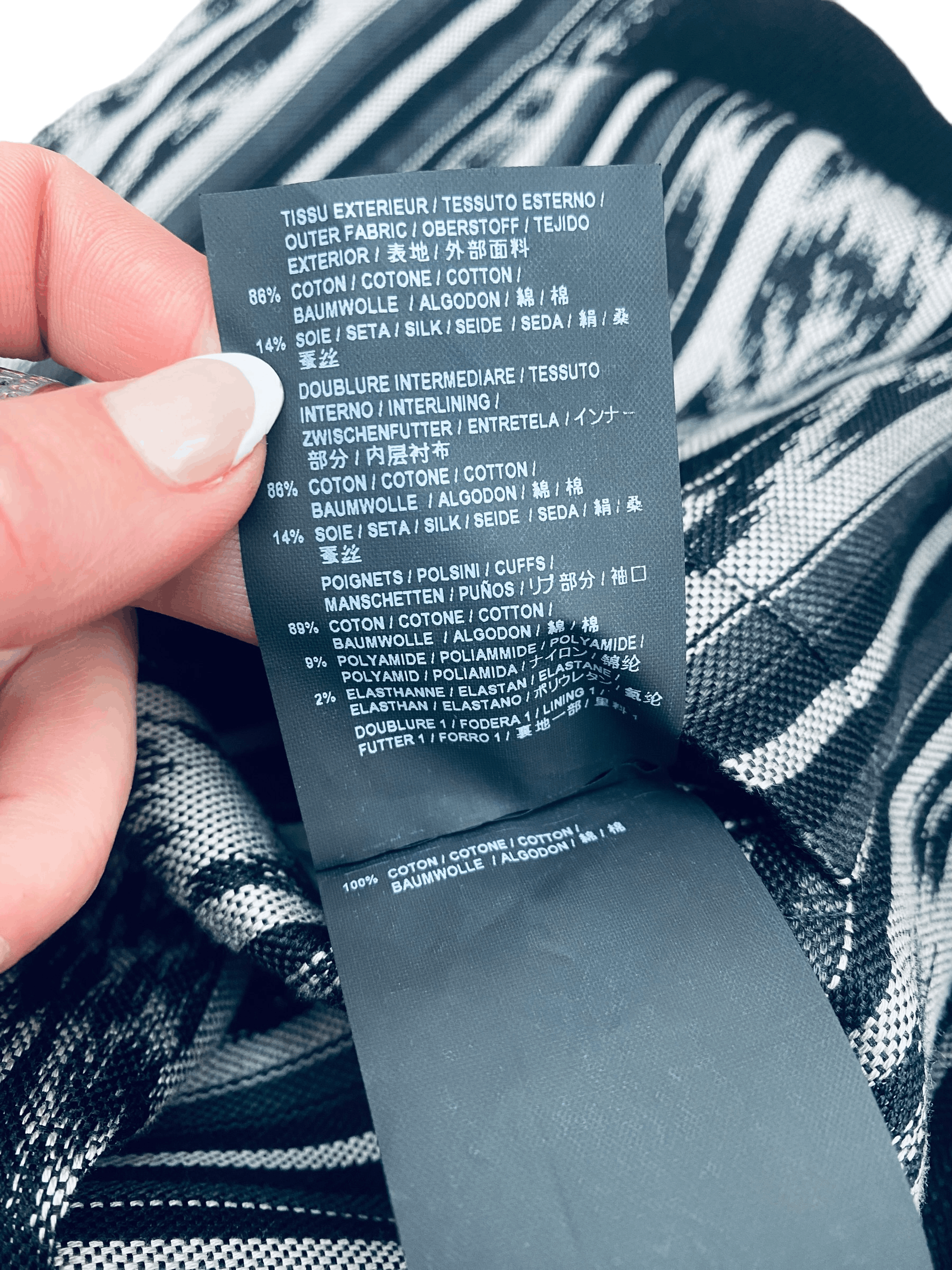 Saint Laurent Paris SS 2018 Ikat Jacket Size US L / EU 52-54 / 3 - 12 Thumbnail