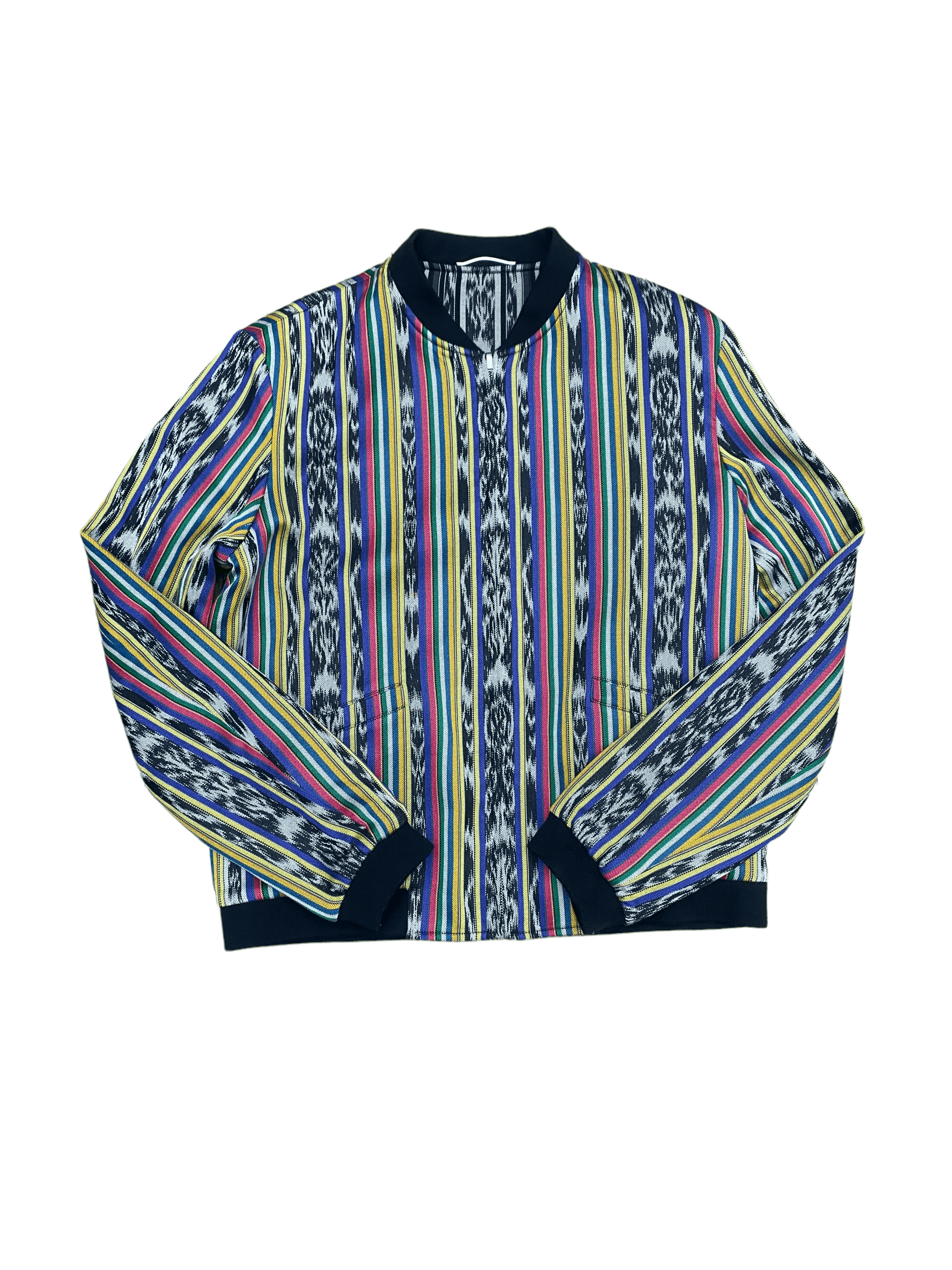 Saint Laurent Paris SS 2018 Ikat Jacket Size US L / EU 52-54 / 3 - 2 Thumbnail