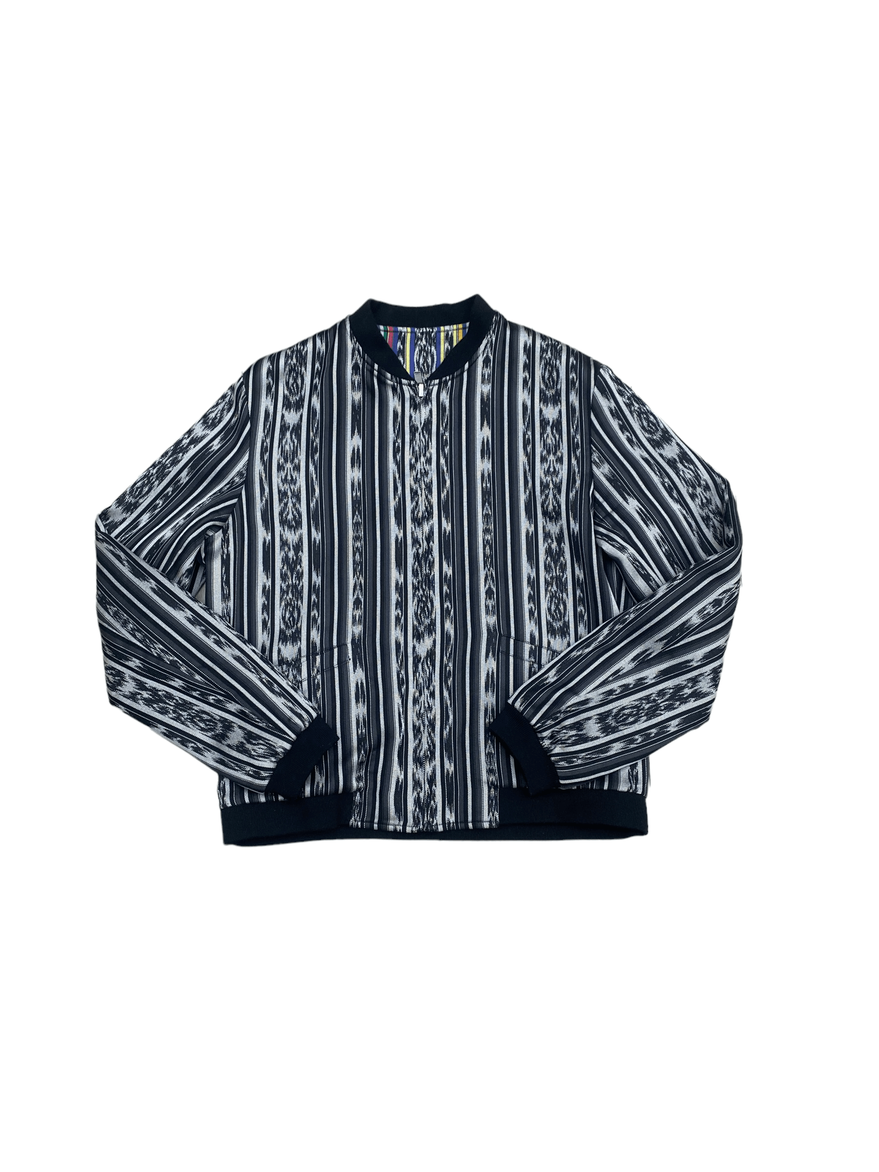 Saint Laurent Paris SS 2018 Ikat Jacket Size US L / EU 52-54 / 3 - 3 Thumbnail