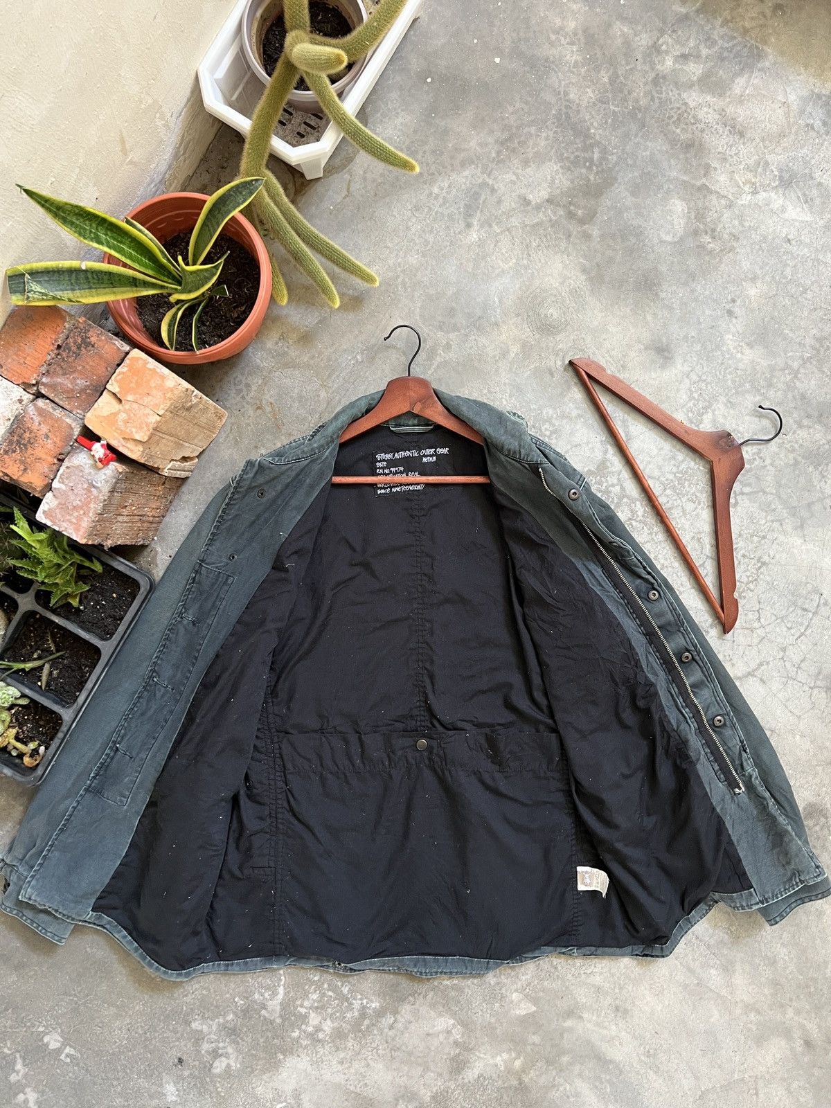 Stussy Vintage 🖤 Stussy Denim Jacket Size US M / EU 48-50 / 2 - 9 Thumbnail