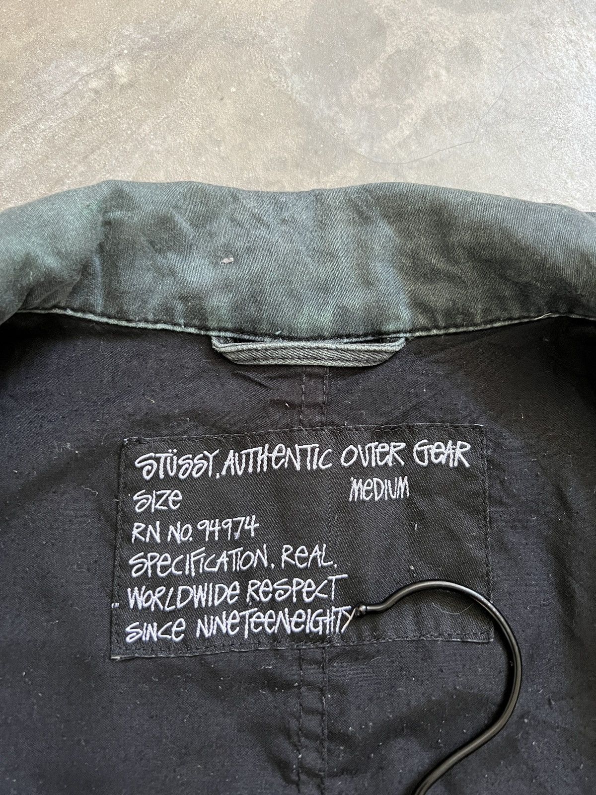 Stussy Vintage 🖤 Stussy Denim Jacket Size US M / EU 48-50 / 2 - 10 Thumbnail