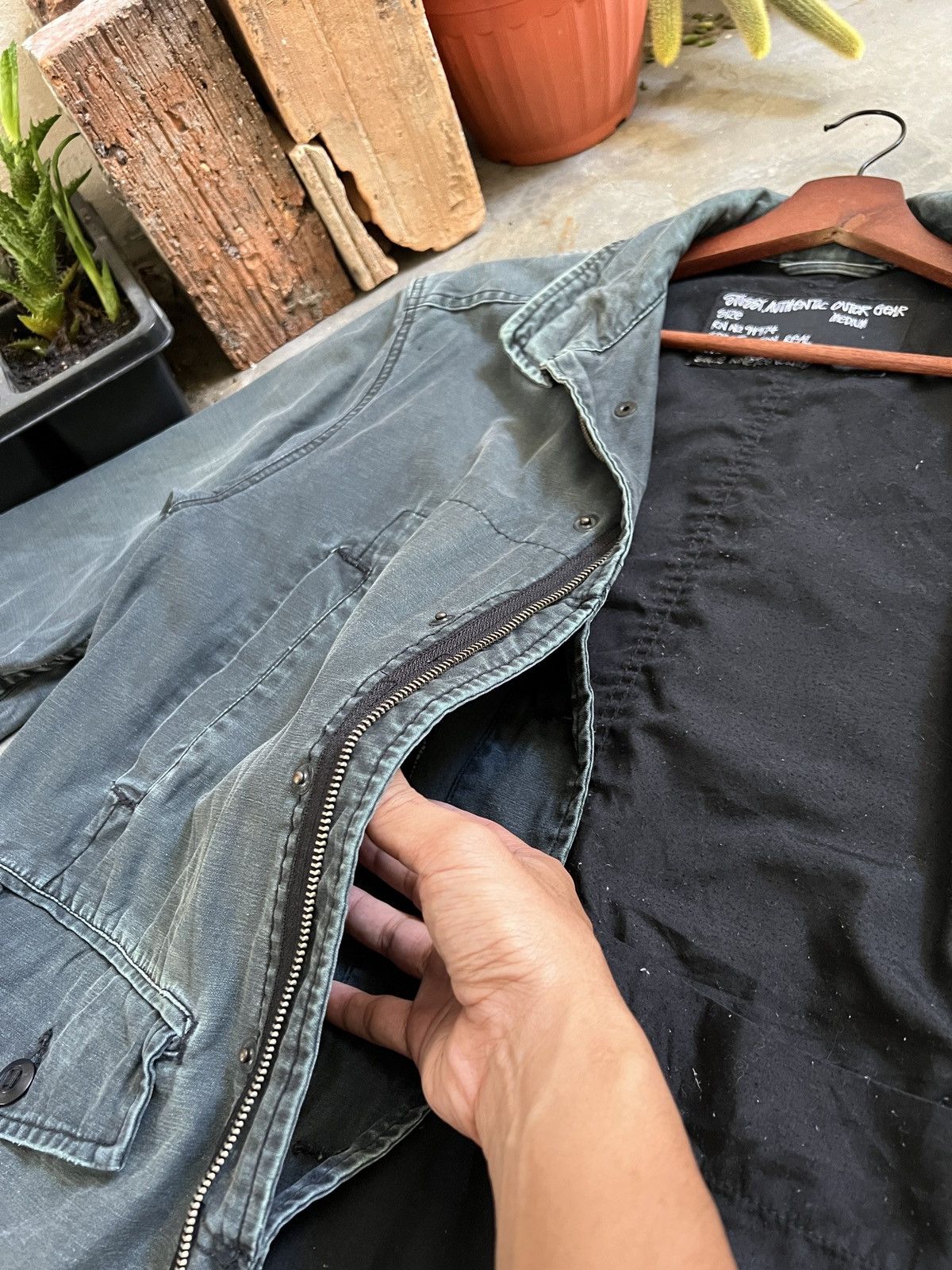 Stussy Vintage 🖤 Stussy Denim Jacket Size US M / EU 48-50 / 2 - 14 Thumbnail