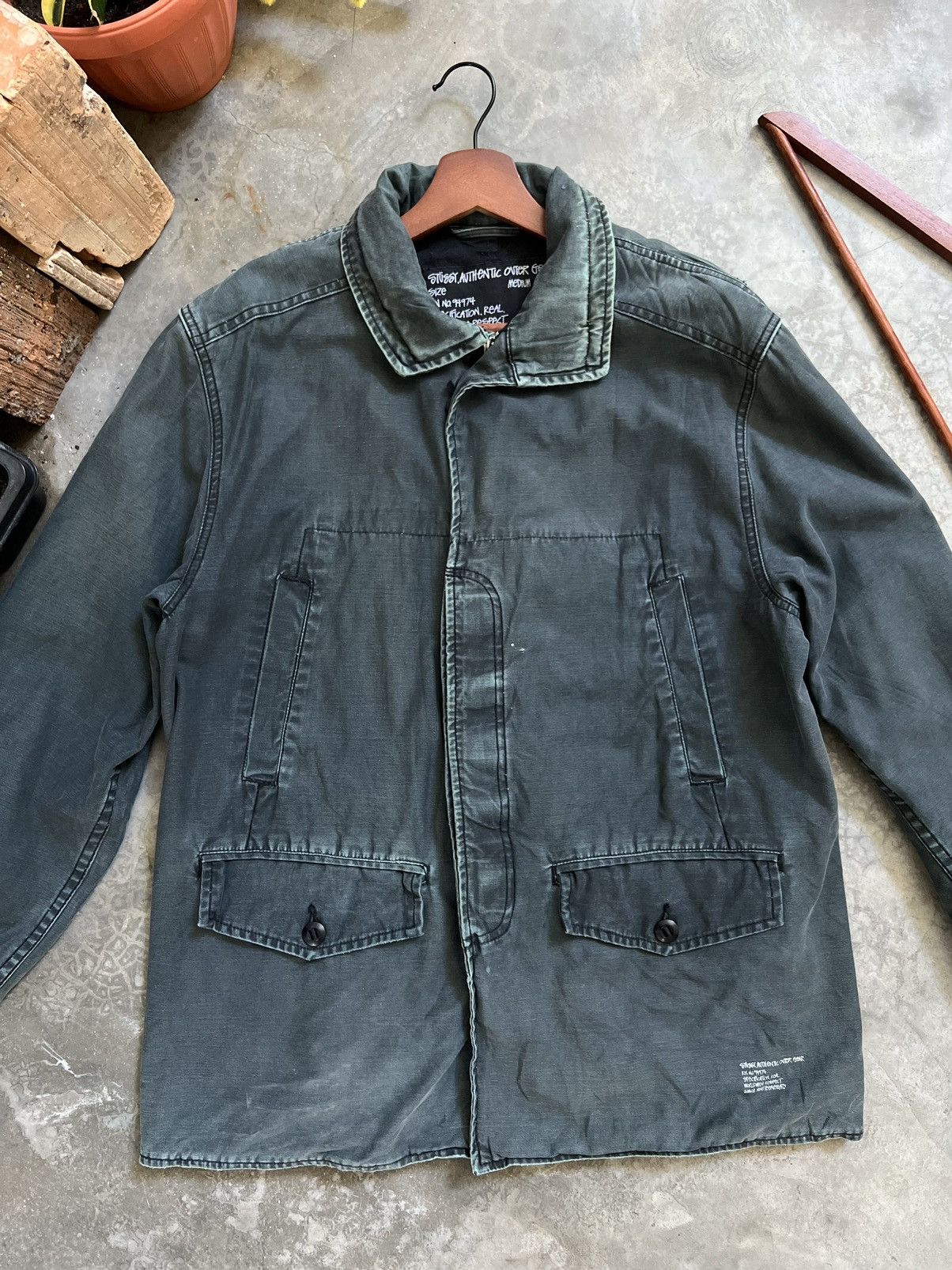Stussy Vintage 🖤 Stussy Denim Jacket Size US M / EU 48-50 / 2 - 11 Thumbnail