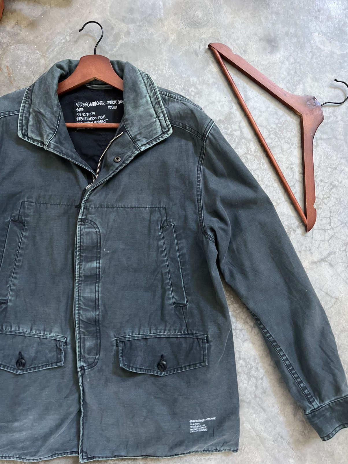 Stussy Vintage 🖤 Stussy Denim Jacket Size US M / EU 48-50 / 2 - 7 Thumbnail