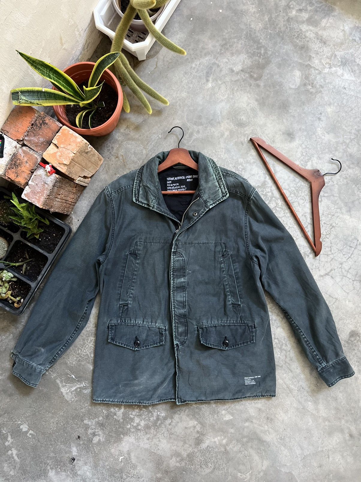 Vintage 🖤 Stussy Denim Jacket