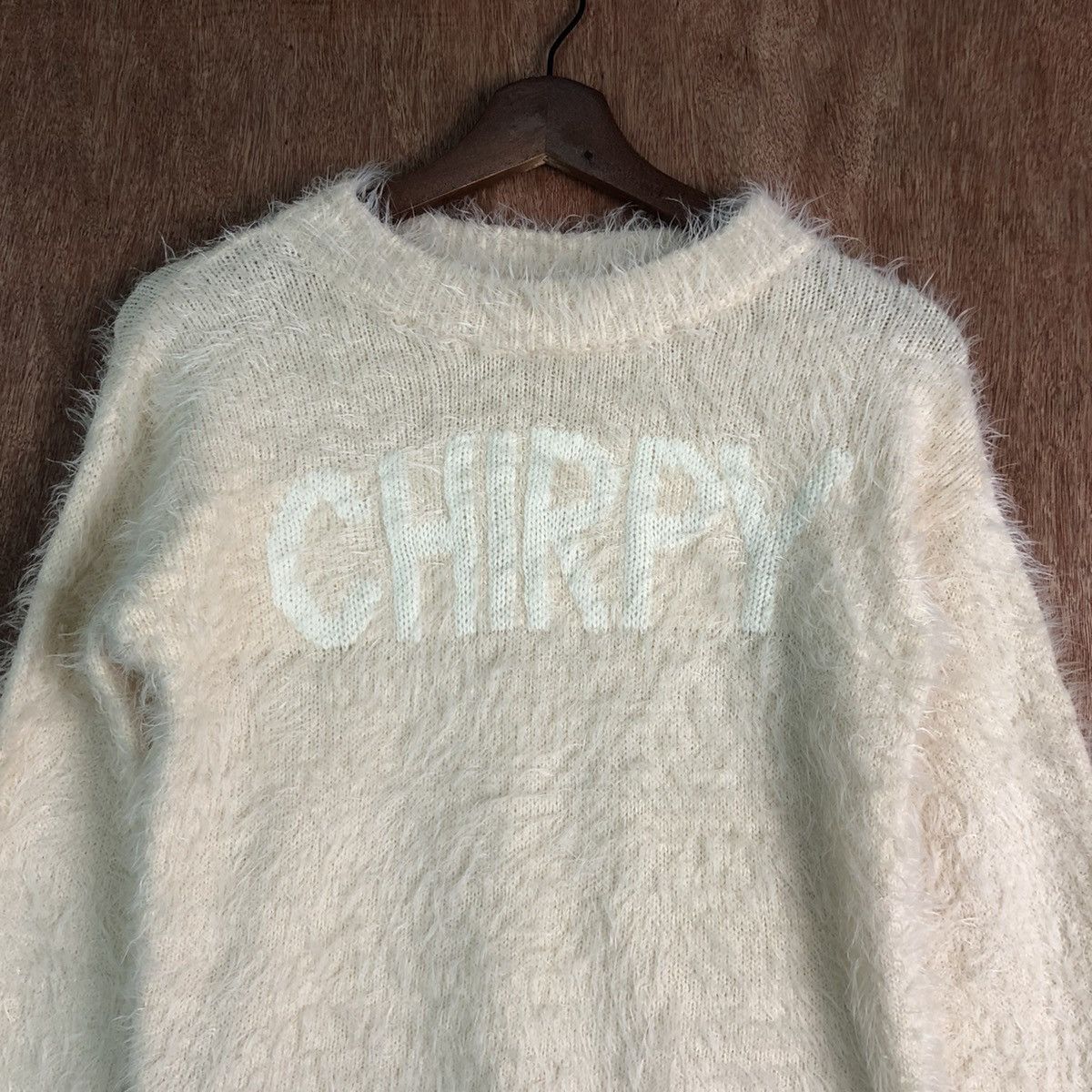 Homespun Knitwear Chirpy Light Pink Mohair Shag Shaggy Knitwear Size US S / EU 44-46 / 1 - 2 Thumbnail