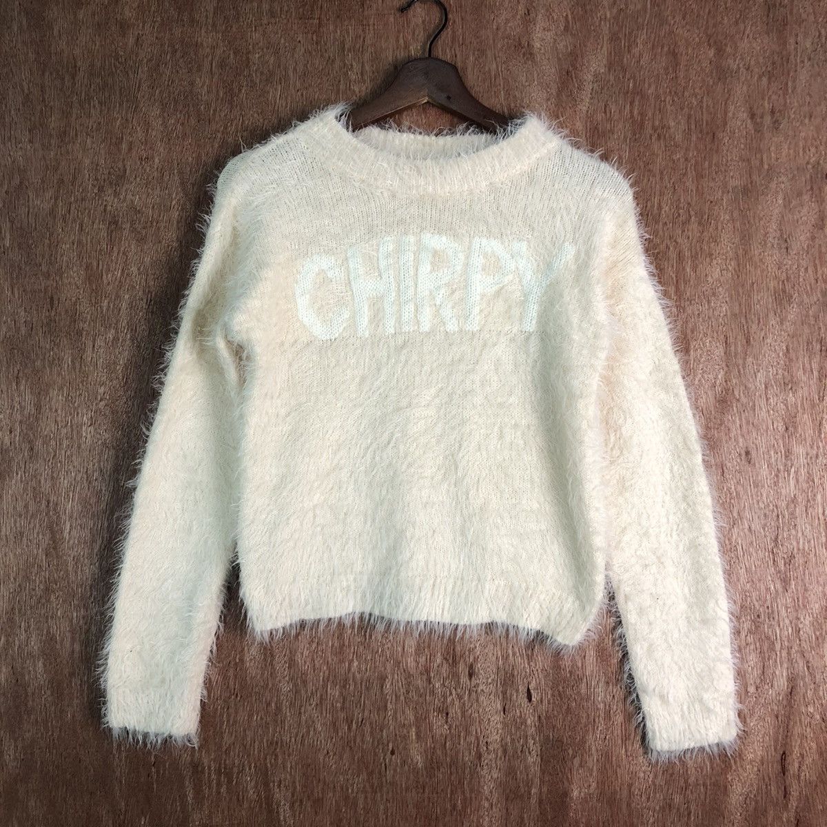 Homespun Knitwear Chirpy Light Pink Mohair Shag Shaggy Knitwear Size US S / EU 44-46 / 1 - 1 Thumbnail
