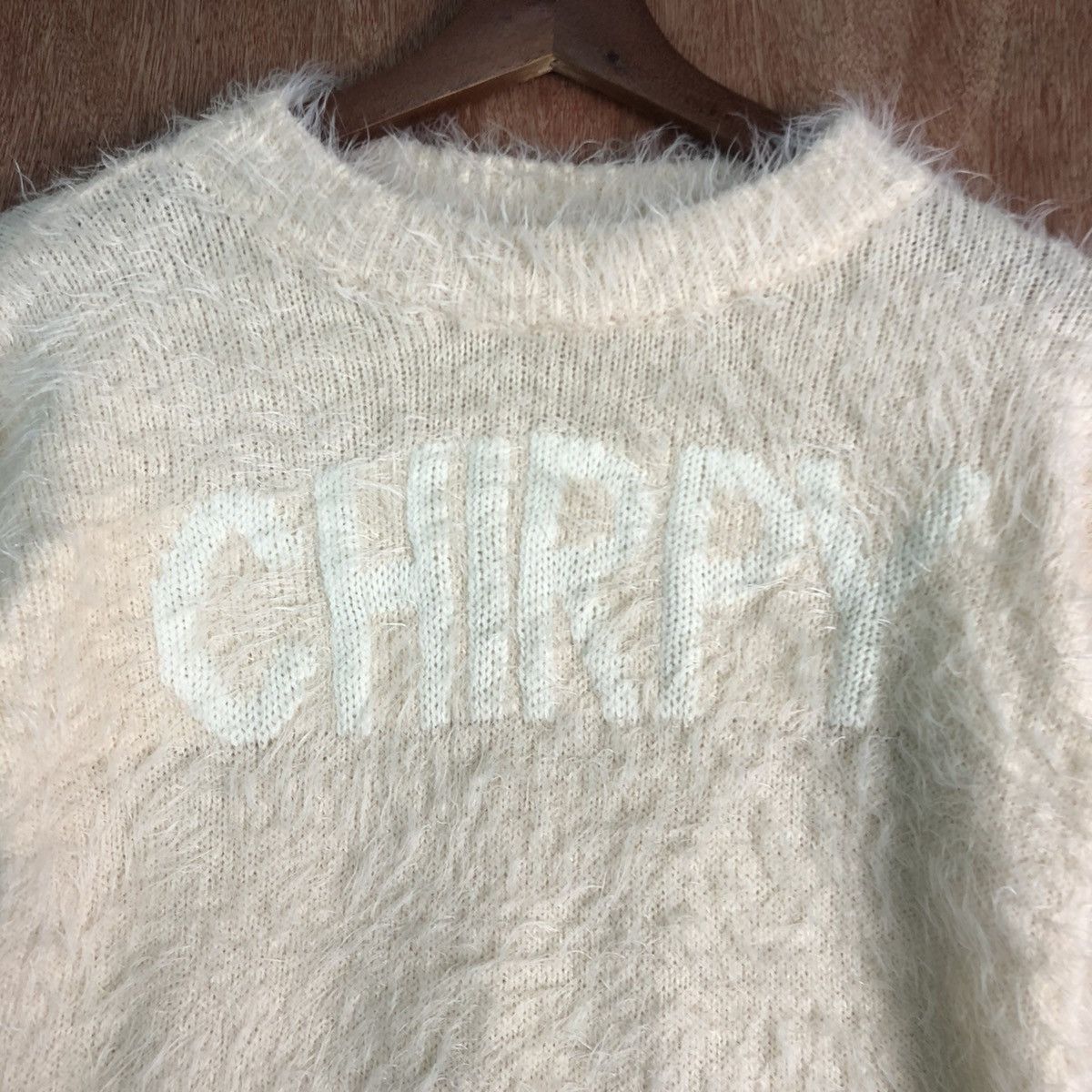 Homespun Knitwear Chirpy Light Pink Mohair Shag Shaggy Knitwear Size US S / EU 44-46 / 1 - 8 Thumbnail