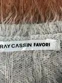 Homespun Knitwear × Japanese Brand Ray Cassin Favori Light Grey Mohair Kniwear Size US L / EU 52-54 / 3 - 12 Thumbnail