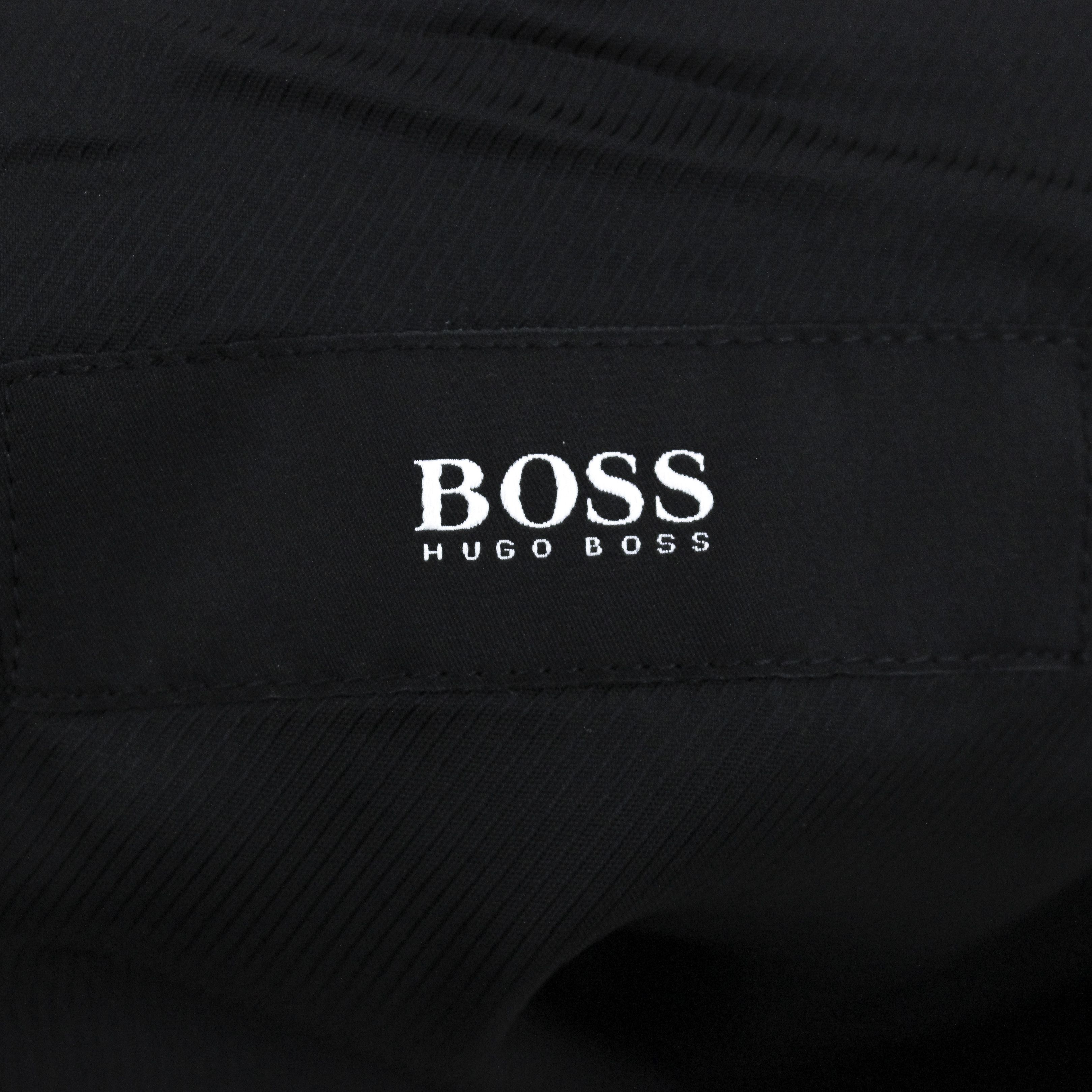 Hugo × Hugo Boss Stretch Wool Men Blazer Suit Jacket Sport Coat EU 48 Black Size 38R - 4 Thumbnail