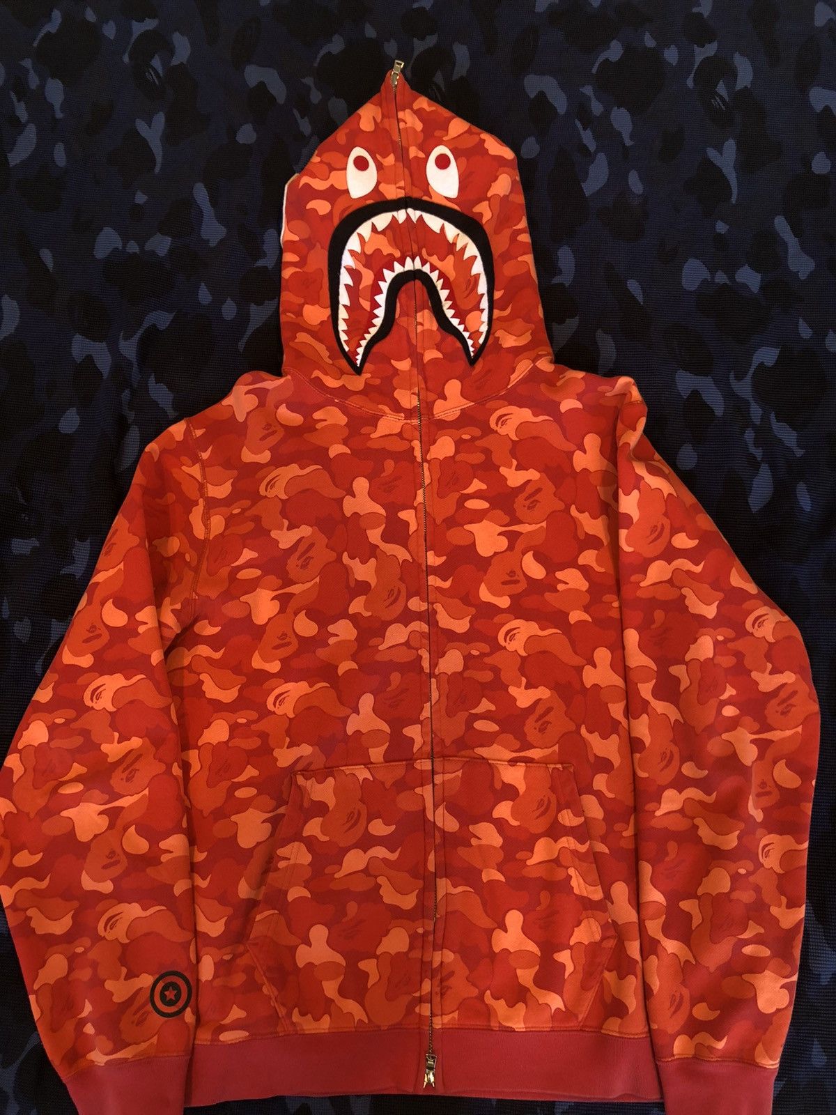 Bape BAPE SEOUL CITY LIMITED SHARK HOODIE | Grailed