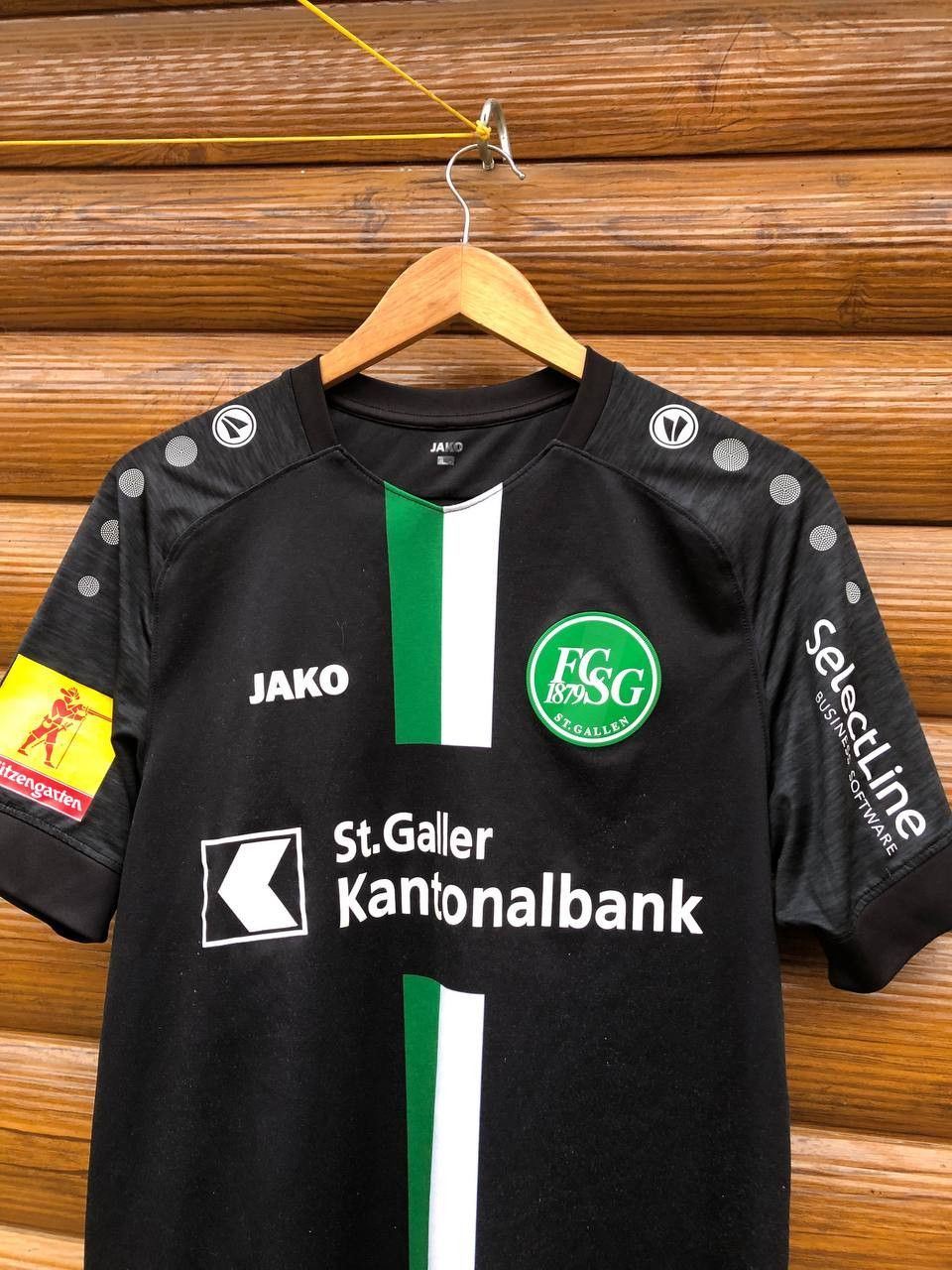 Vintage FC SG ST.GALLEN FOOTBALL JERSEY JAKO Size US M / EU 48-50 / 2 - 3 Thumbnail
