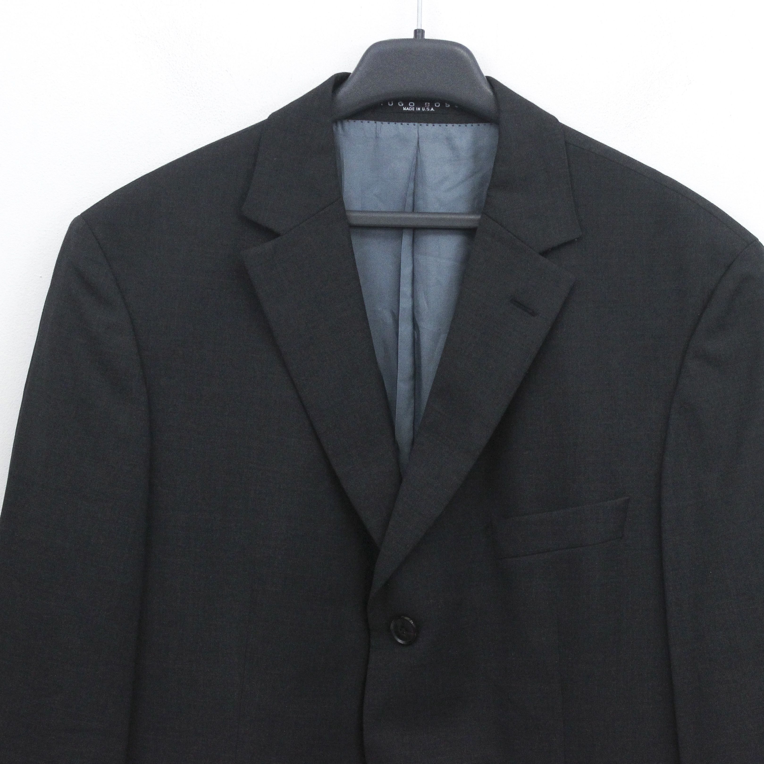Hugo Boss Rossellini/Movie Wool Mens Blazer UK 42 Suit Jacket EU 52 Size 42R - 2 Thumbnail