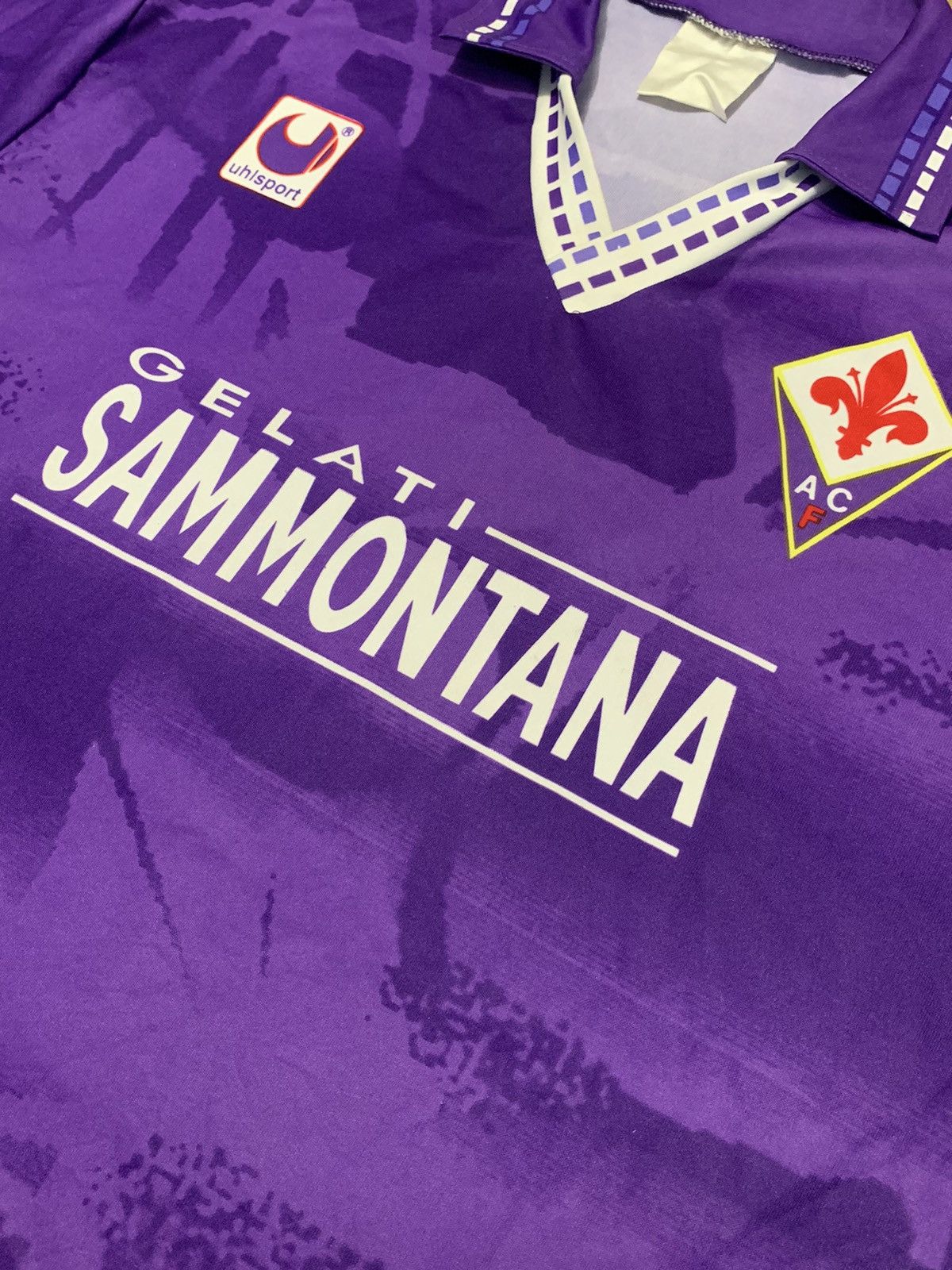 Vintage Vintage jersey shirt fiorentina 1994 Size US L / EU 52-54 / 3 - 3 Thumbnail