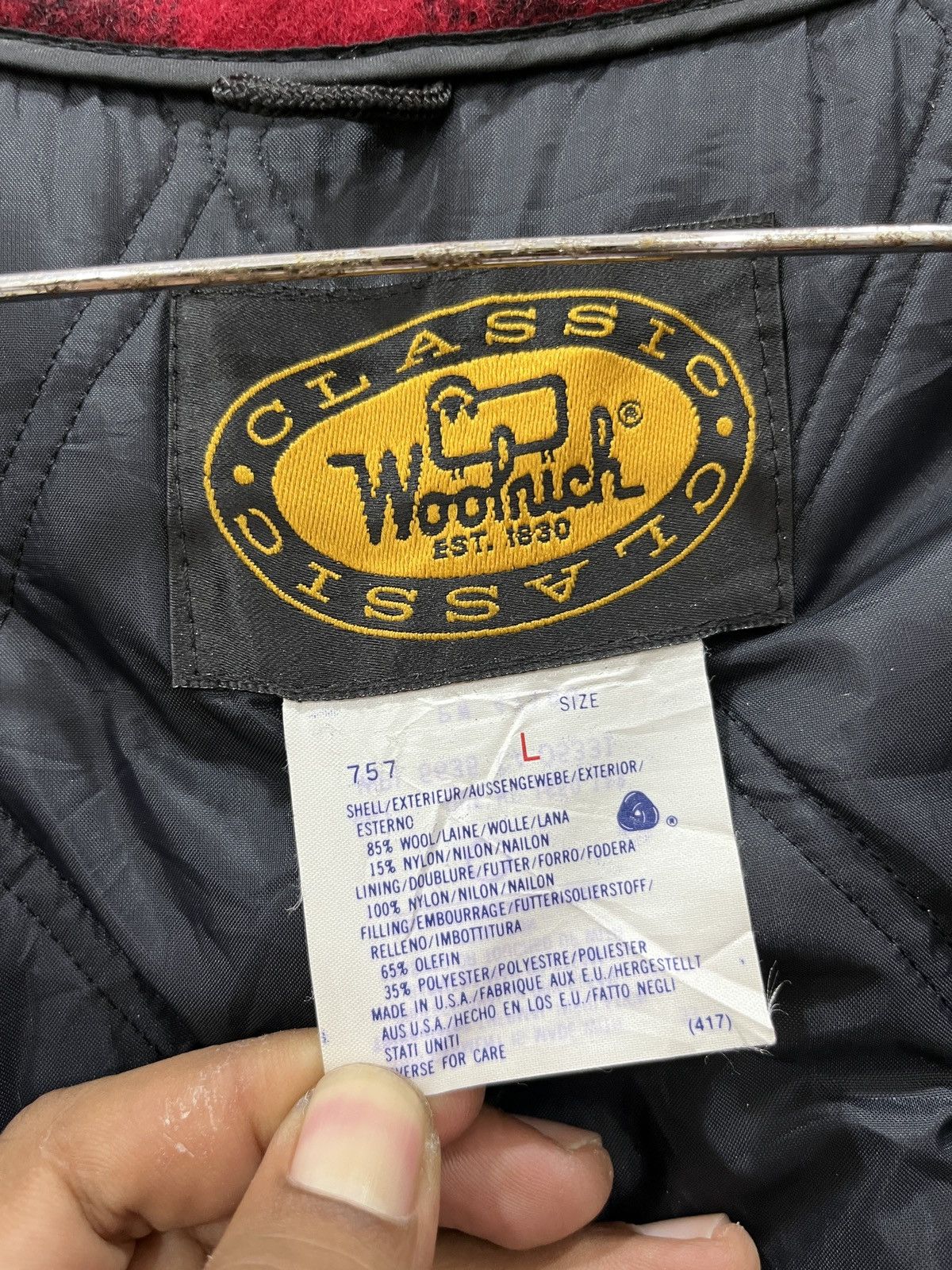 Woolrich Woolen Mills (Vv). CLASSIC WOOLRICH TARTAN JACKET Size US L / EU 52-54 / 3 - 8 Thumbnail