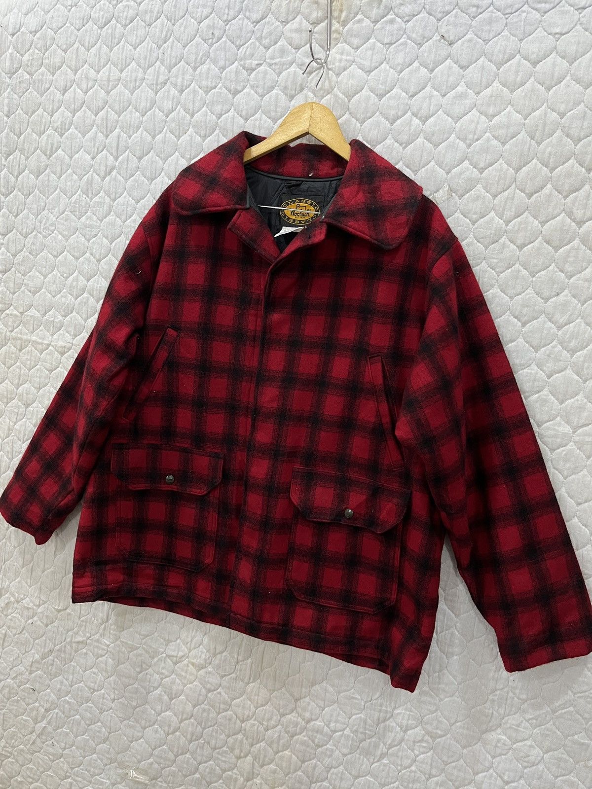 Woolrich Woolen Mills (Vv). CLASSIC WOOLRICH TARTAN JACKET Size US L / EU 52-54 / 3 - 2 Thumbnail