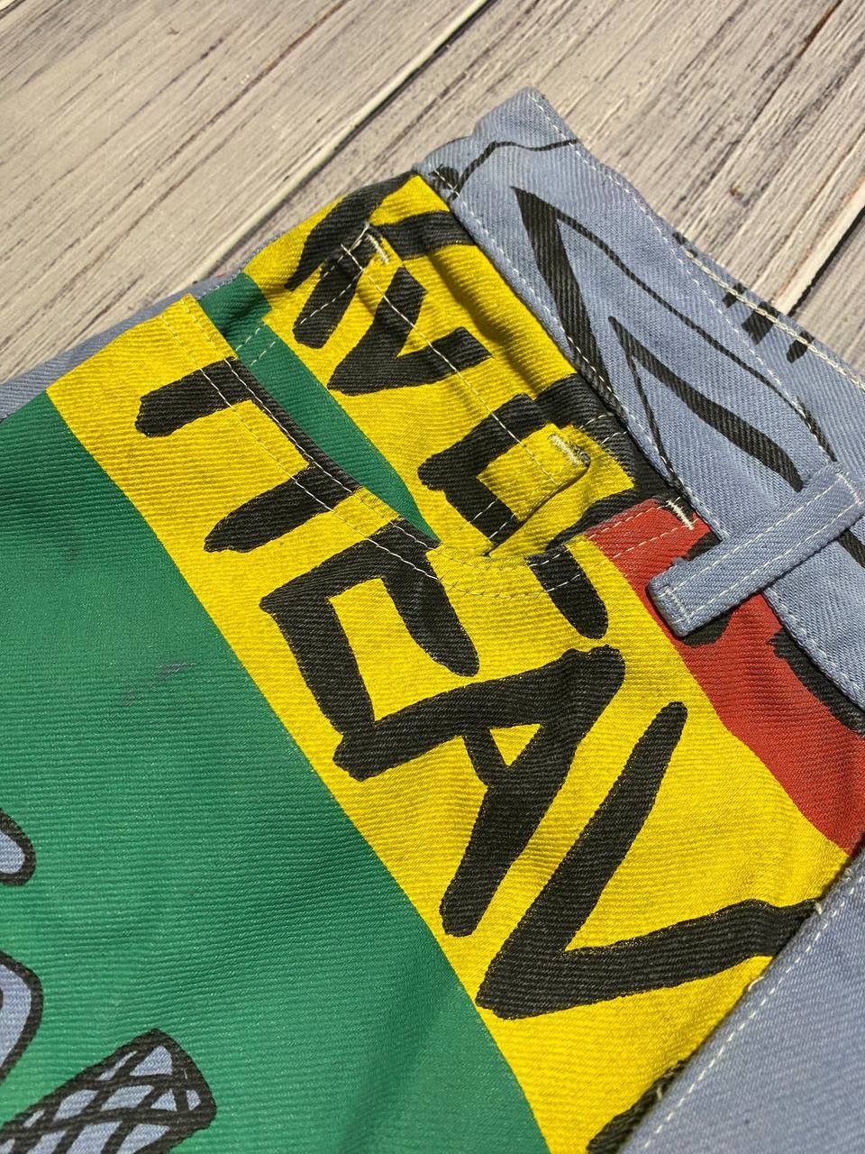 Comme des Garcons Comme Des Garcons x Junya Watanabe Bob Marley Pants Jamaica Size US 30 / EU 46 - 6 Thumbnail