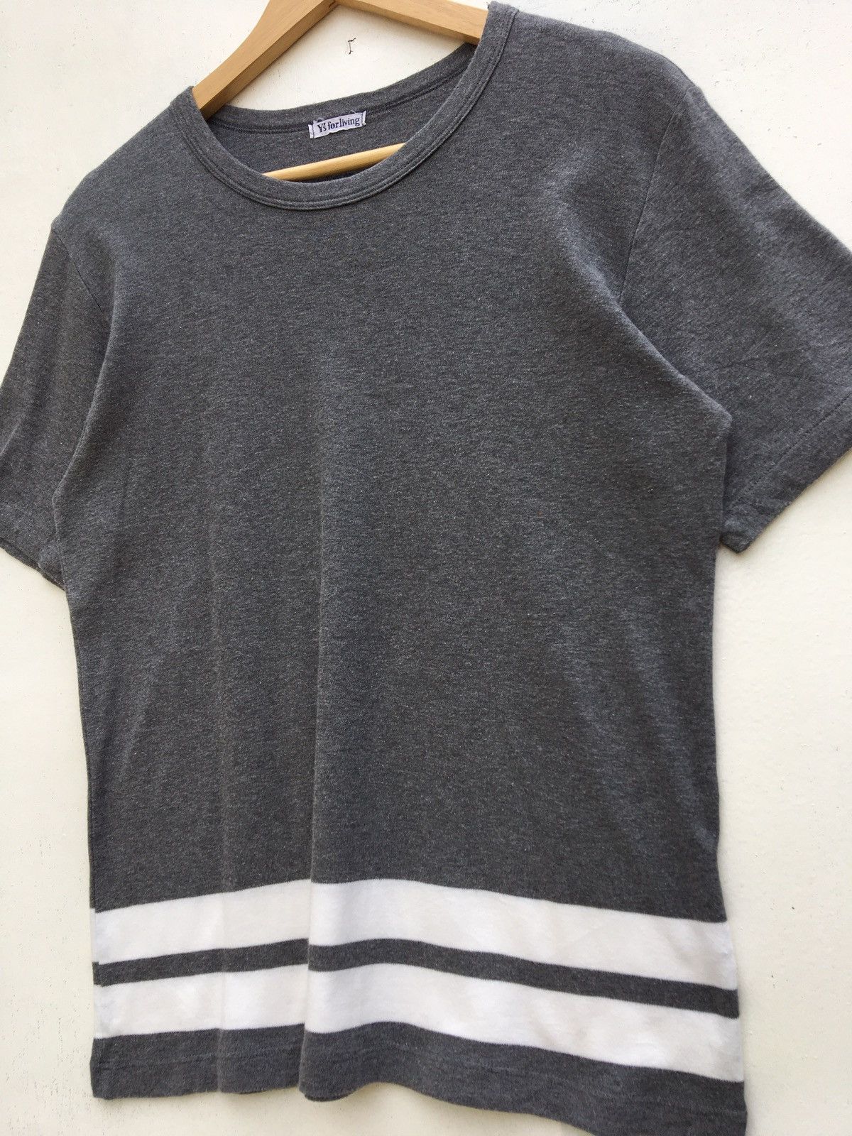 Yohji Yamamoto Rare Vintage 90s Y’s for living Basics Tshirt Size US S / EU 44-46 / 1 - 7 Thumbnail
