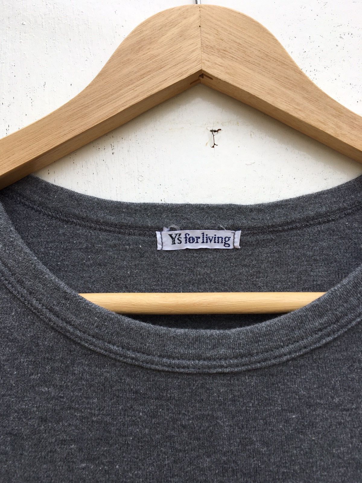 Yohji Yamamoto Rare Vintage 90s Y’s for living Basics Tshirt Size US S / EU 44-46 / 1 - 8 Thumbnail