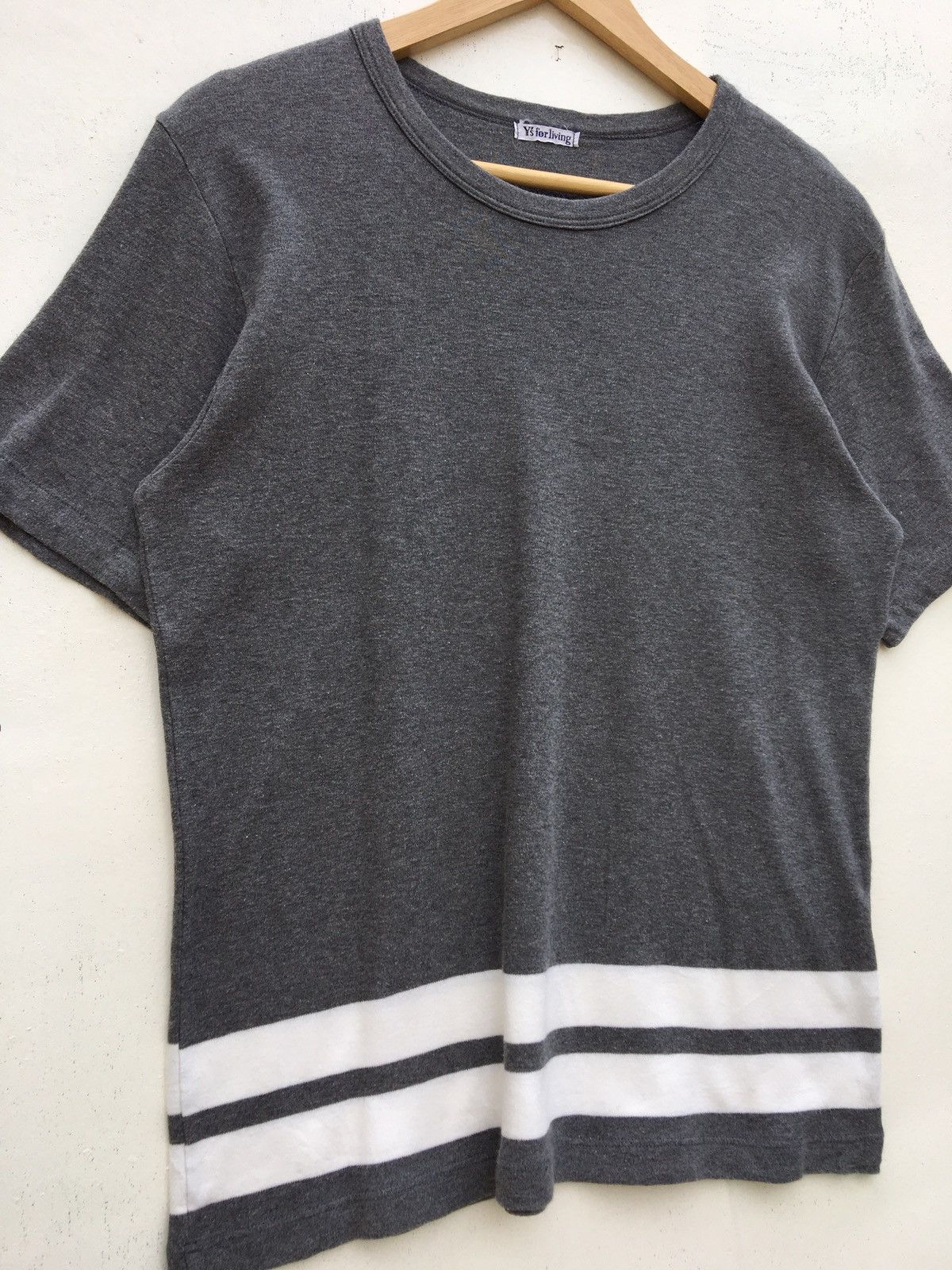 Yohji Yamamoto Rare Vintage 90s Y’s for living Basics Tshirt Size US S / EU 44-46 / 1 - 6 Thumbnail