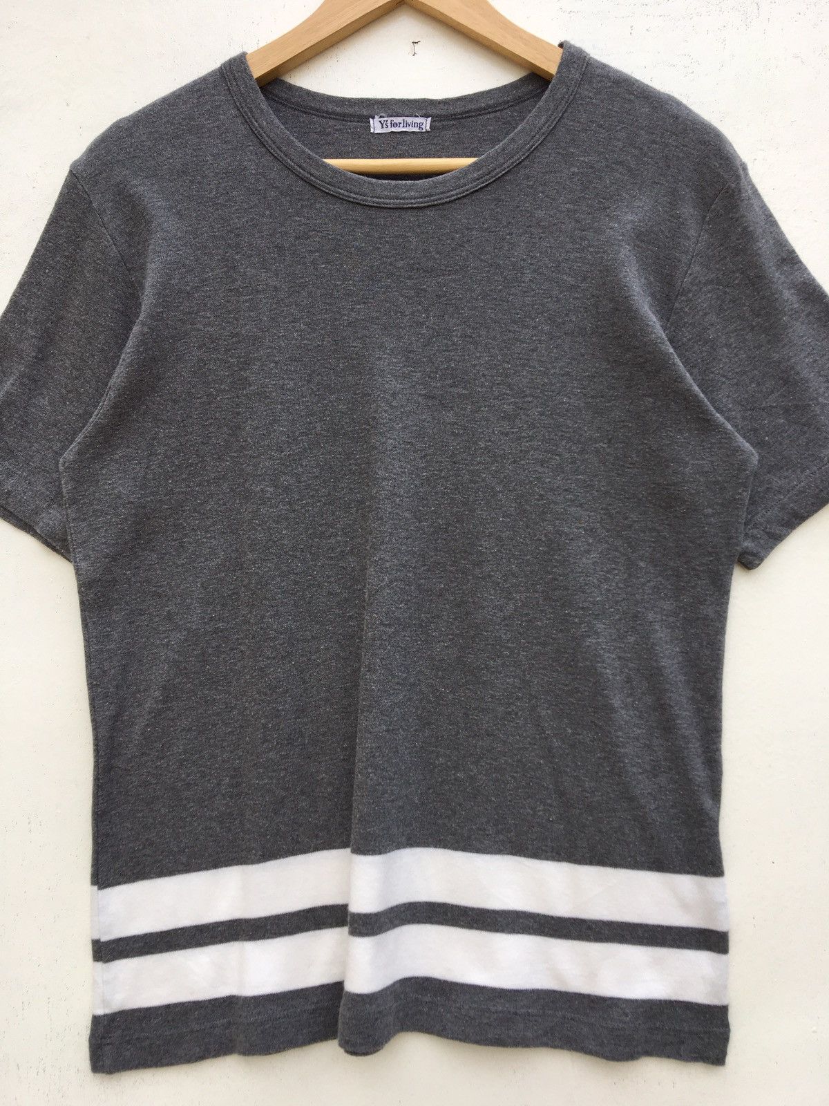 Yohji Yamamoto Rare Vintage 90s Y’s for living Basics Tshirt Size US S / EU 44-46 / 1 - 4 Thumbnail